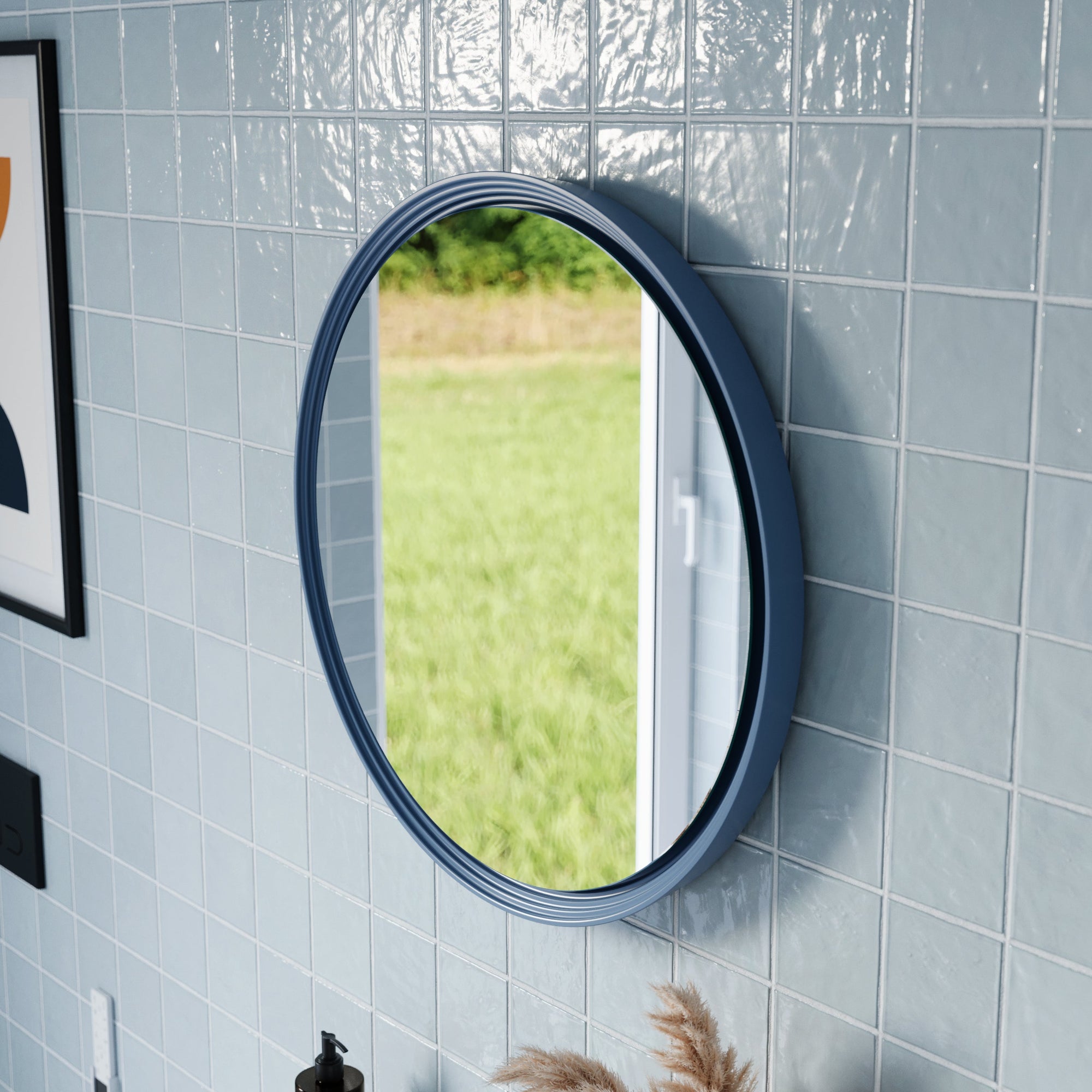 Miroir salle de bain LED BELDIVO rond - 60 cm