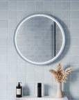 Miroir salle de bain LED BELDIVO rond - 60 cm