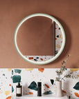 Miroir salle de bain LED BELDIVO rond - 60 cm