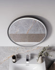 Miroir salle de bain LED BELDIVO rond - 60 cm