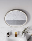 Miroir salle de bain LED BELDIVO rond - 60 cm