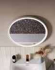 Miroir salle de bain LED BELDIVO rond - 60 cm