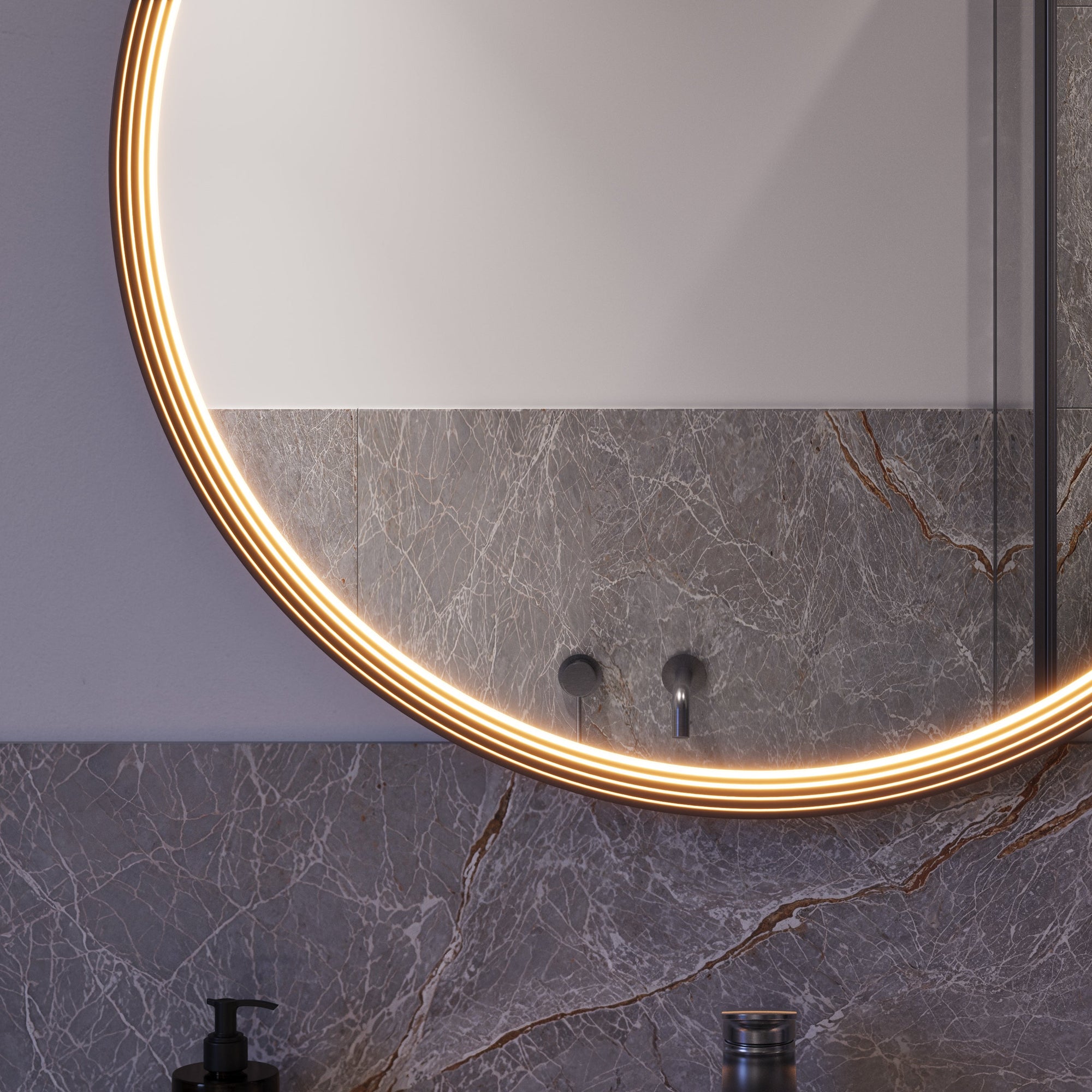 Ensemble meubles salle de bain BELDIVO 80 cm
