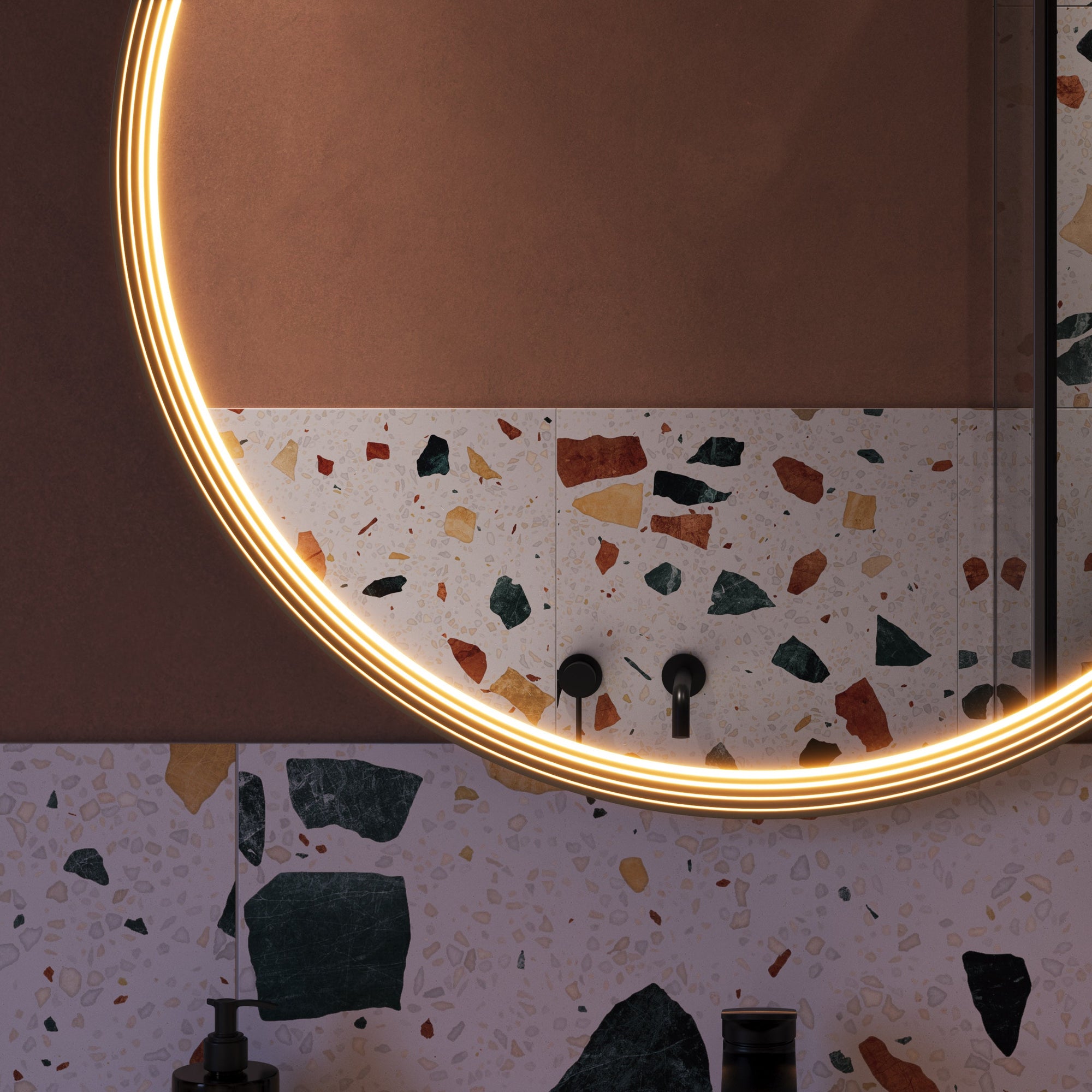 Ensemble meubles salle de bain BELDIVO 80 cm
