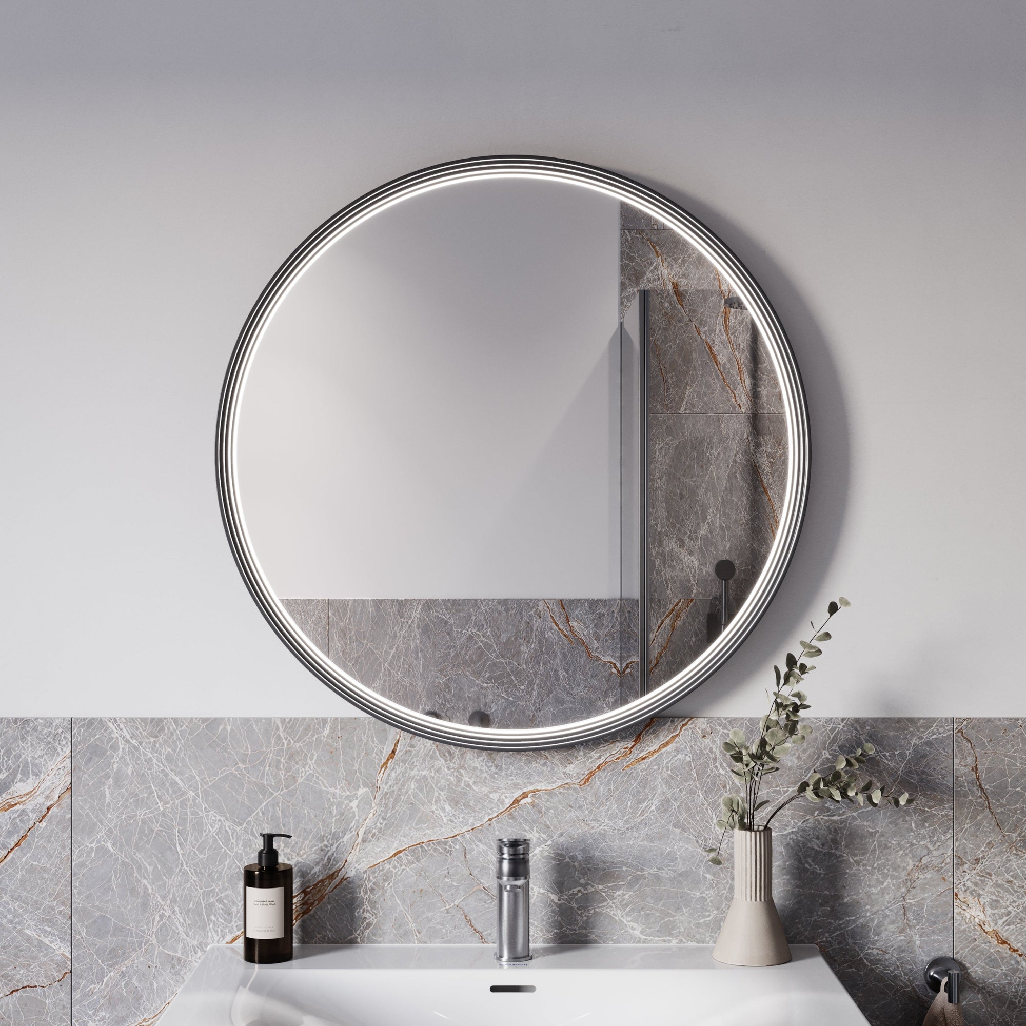Ensemble meubles salle de bain BELDIVO 80 cm