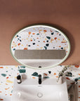 Miroir salle de bain LED BELDIVO rond - 80 cm