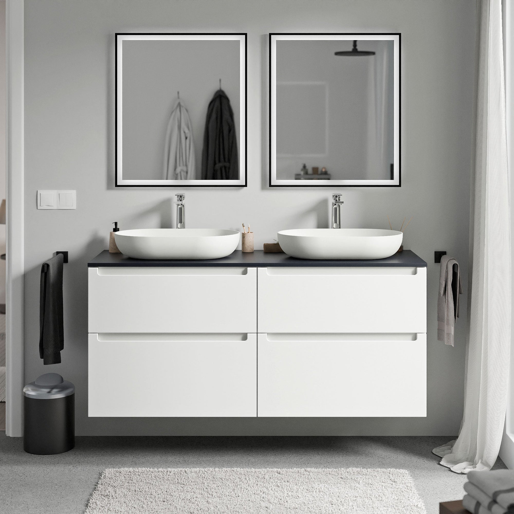 Meuble salle de bain VIREO 120 cm
