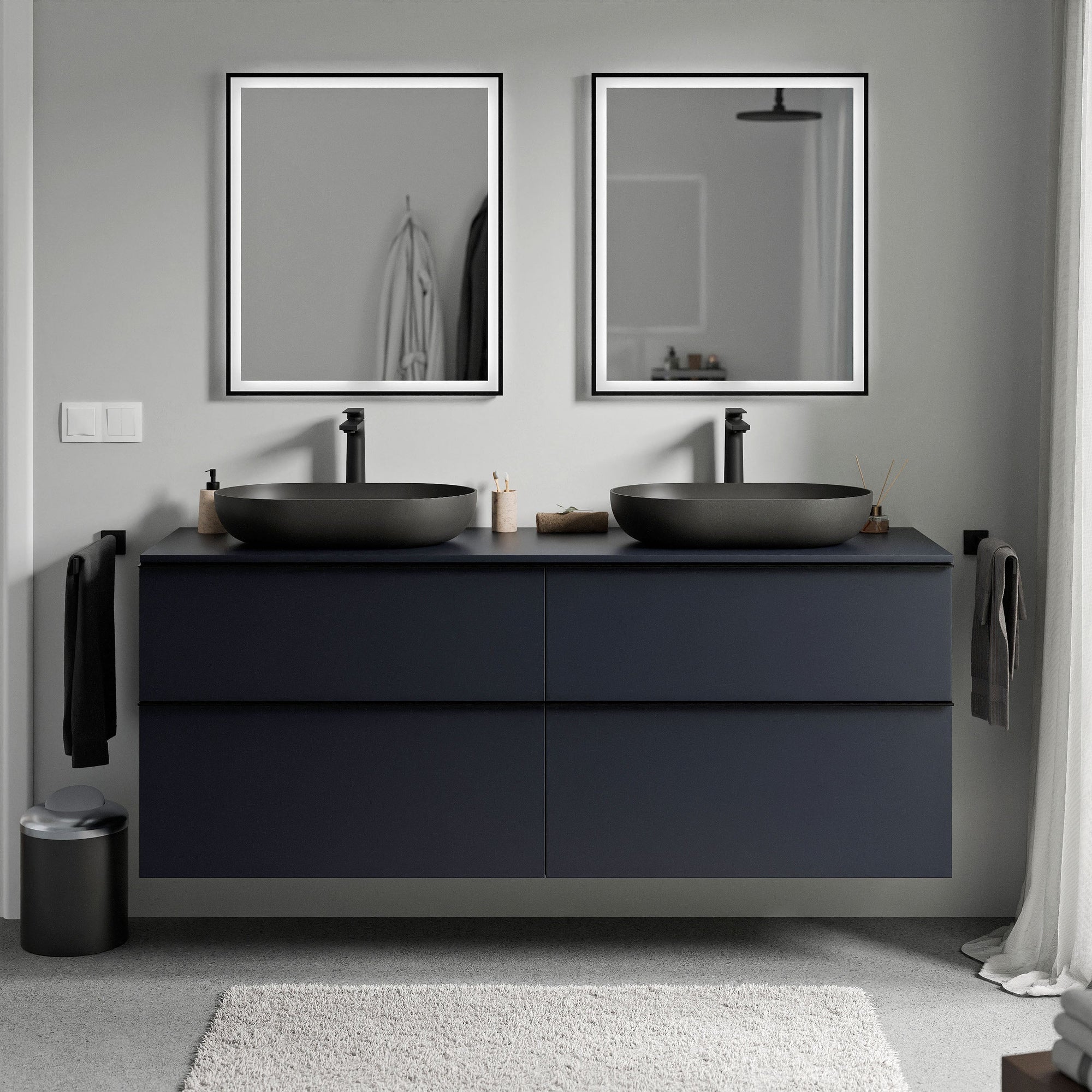 Meuble salle de bains LAVOA 160 cm