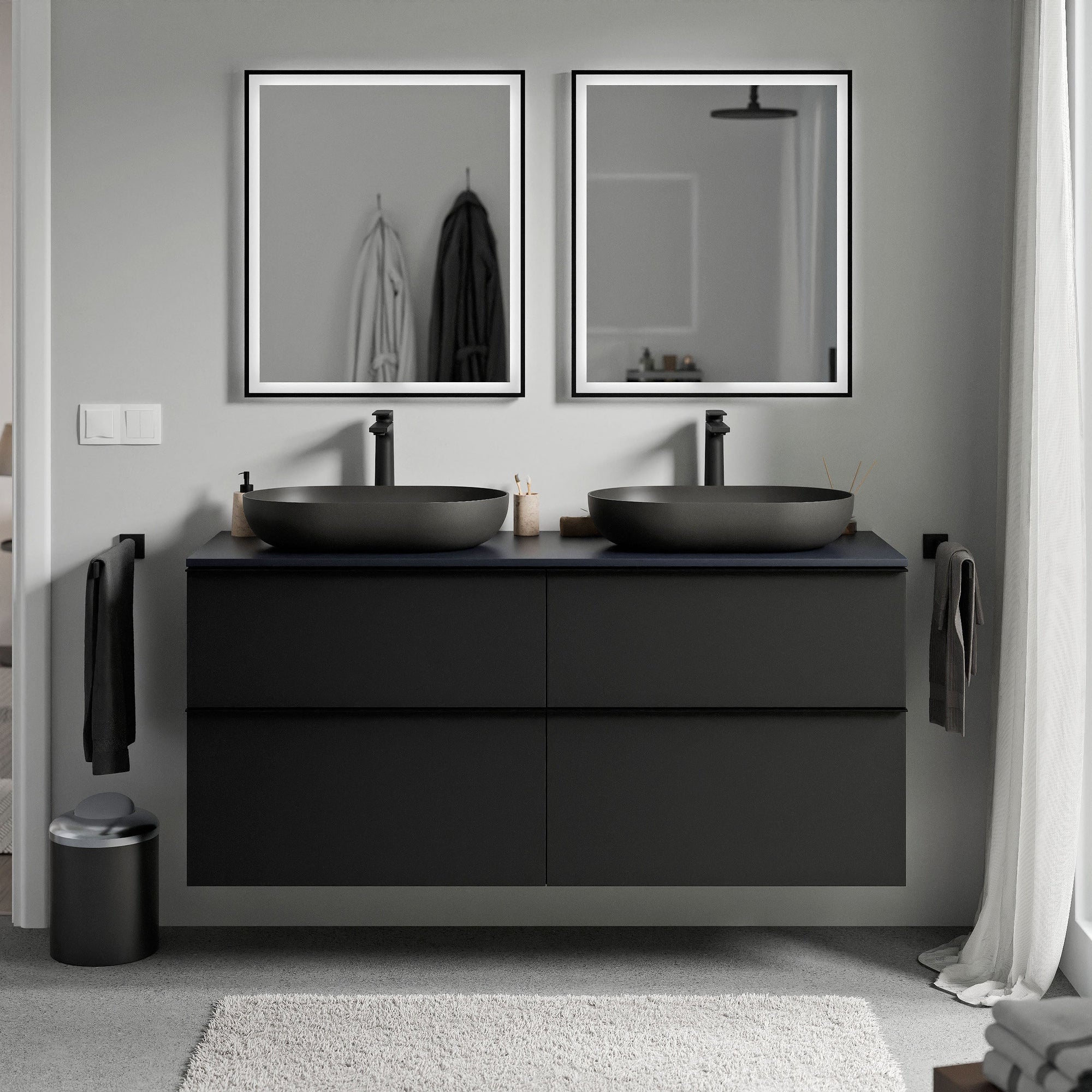 Meuble salle de bain LAVOA 120 cm