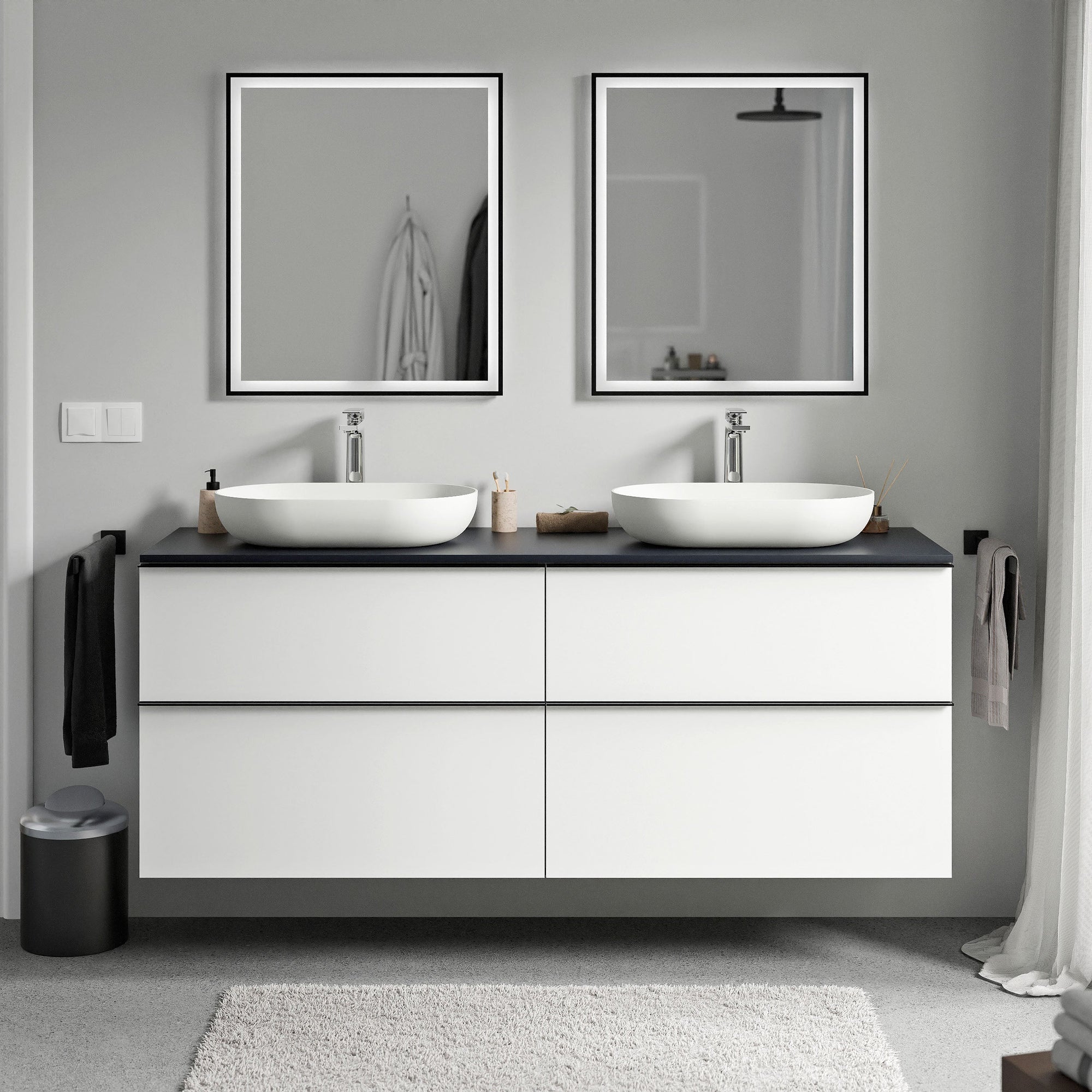 Meuble salle de bains LAVOA 160 cm