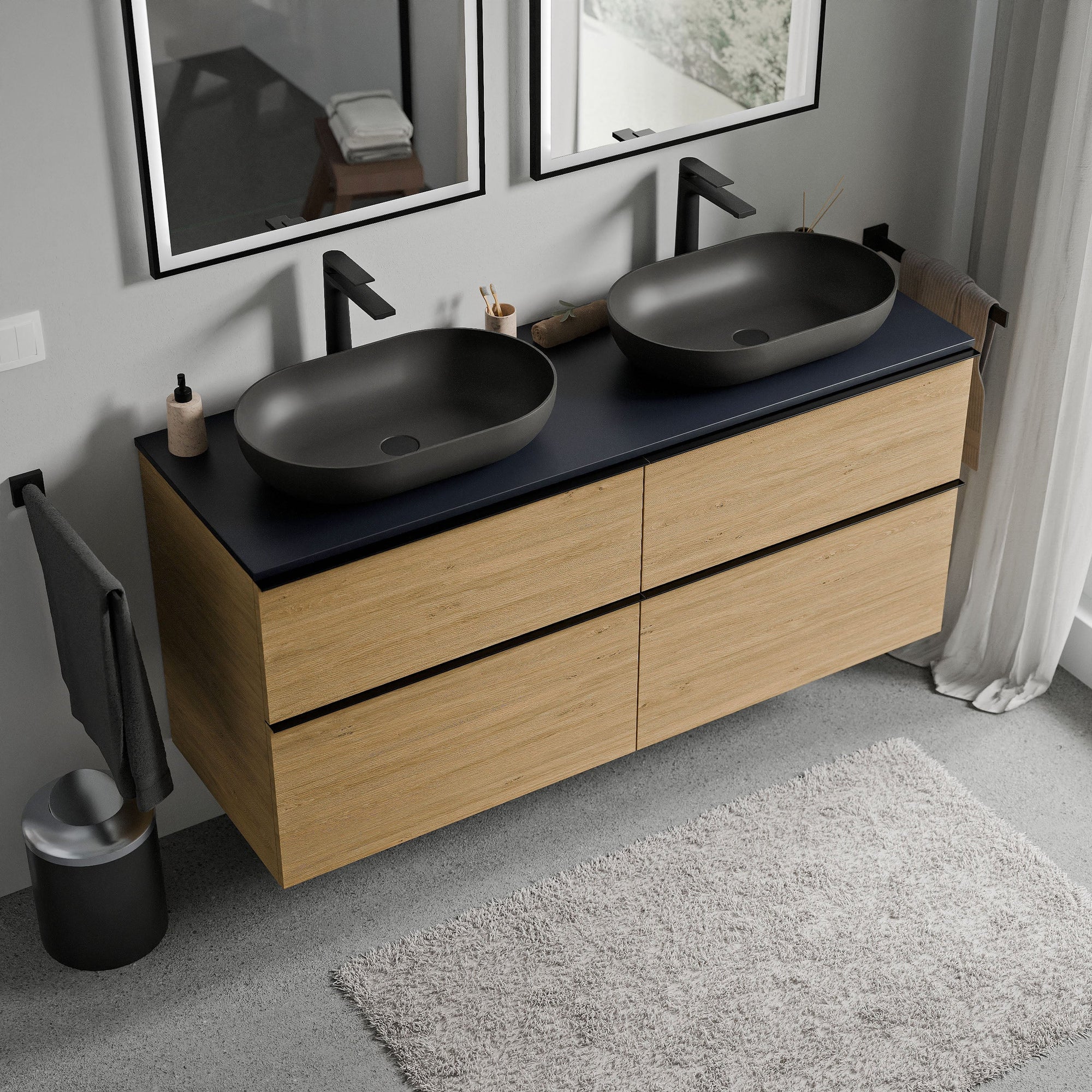 Meuble salle de bain LAVOA 120 cm