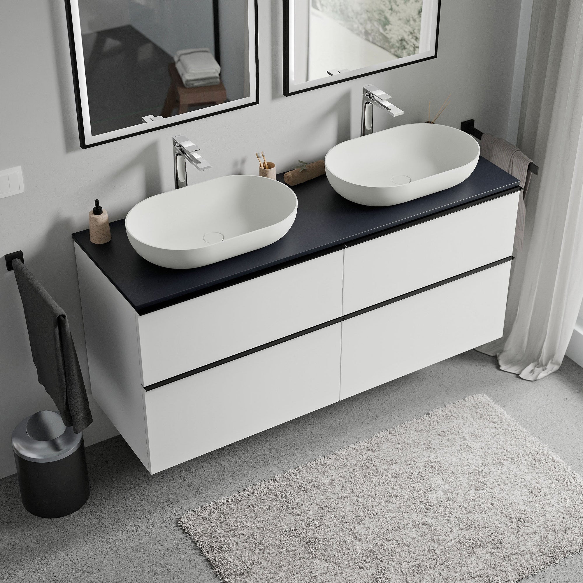 Meuble salle de bain LAVOA 120 cm