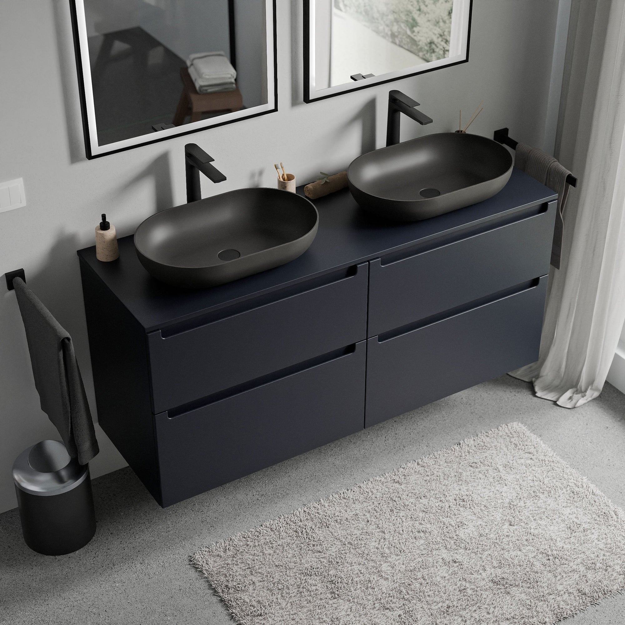 Meuble salle de bain VIREO 120 cm
