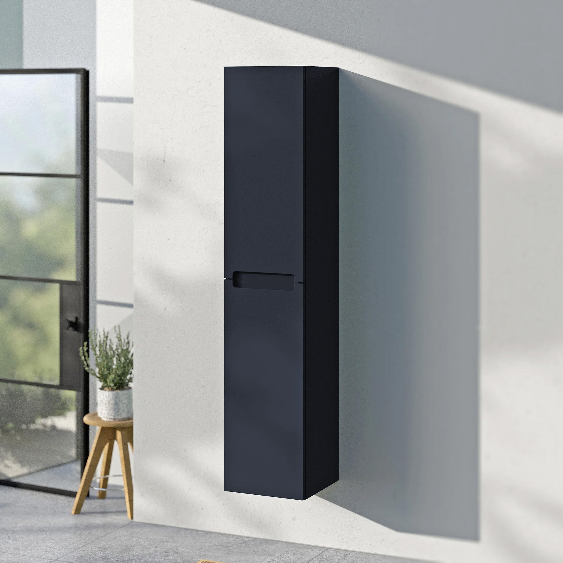 Ensemble de meubles de salle de bain VIREO 100 cm avec lavabo