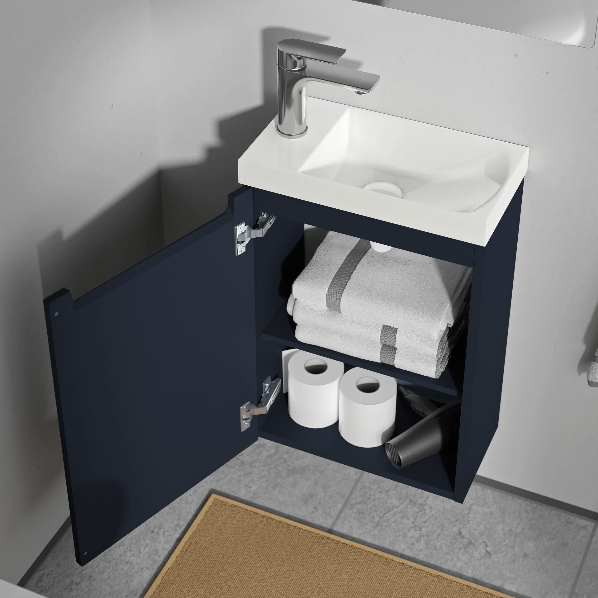 Meuble salle de bain VIREO 40 cm