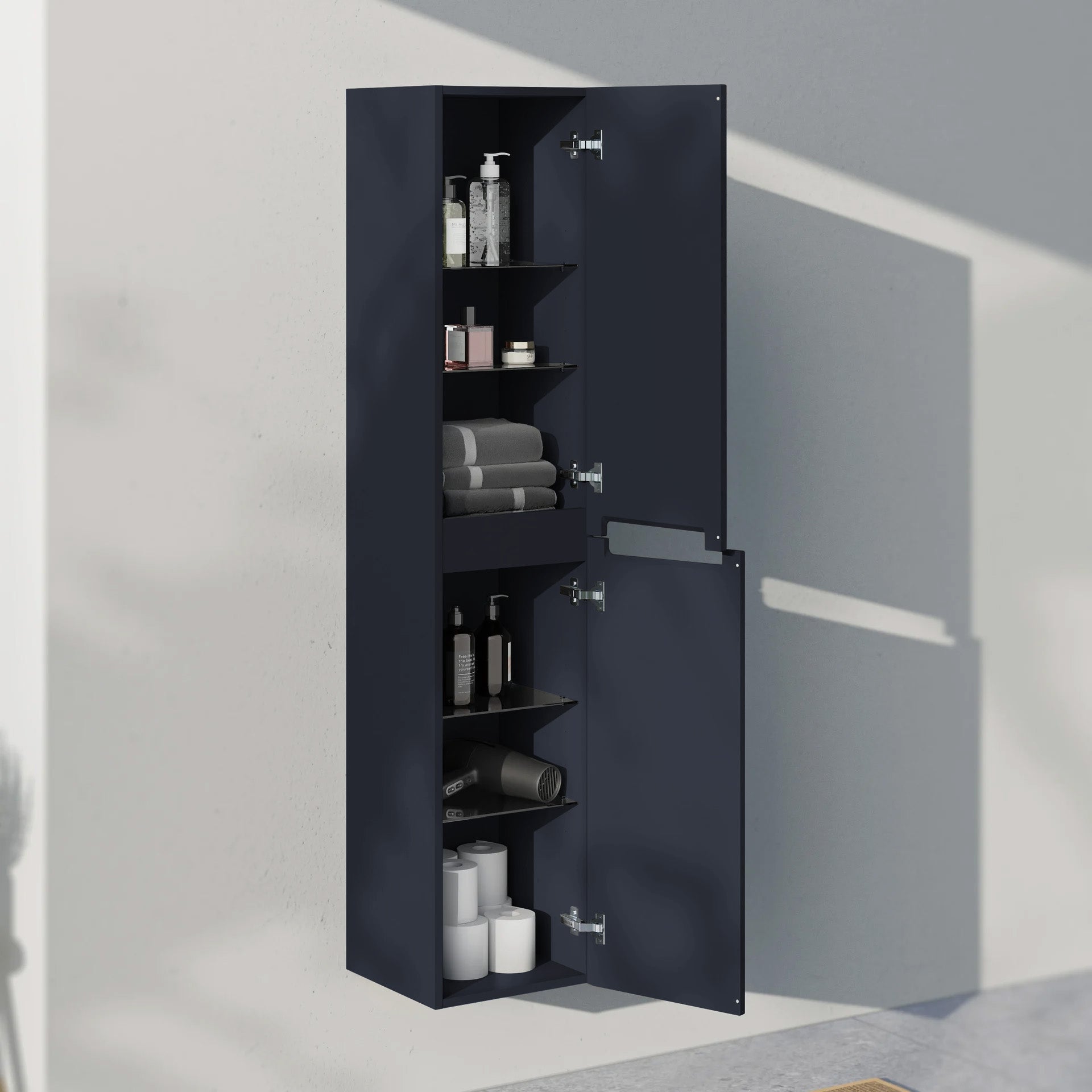 Ensemble de meubles de salle de bain VIREO 80 cm avec lavabo
