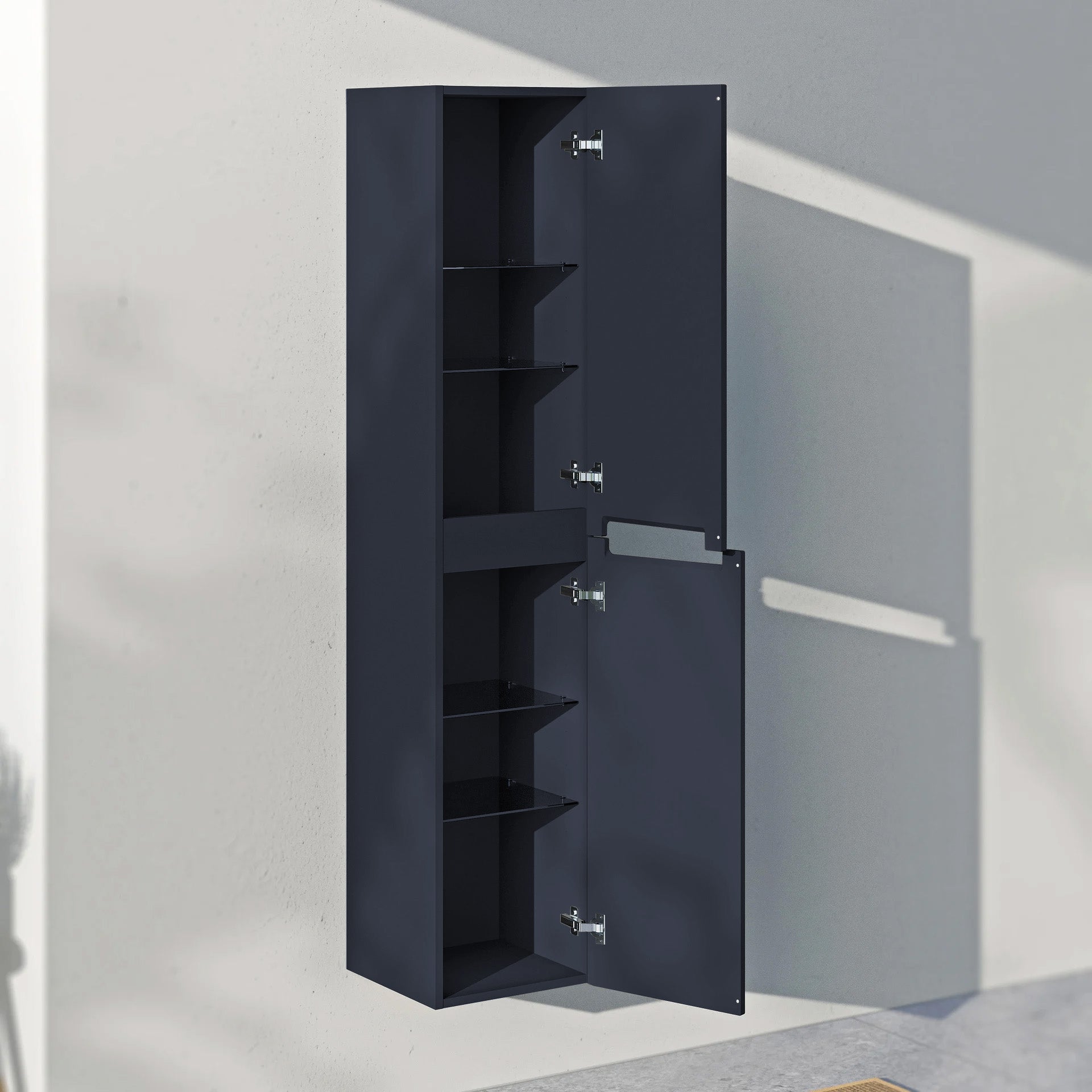 Ensemble de meubles de salle de bain VIREO 100 cm avec lavabo
