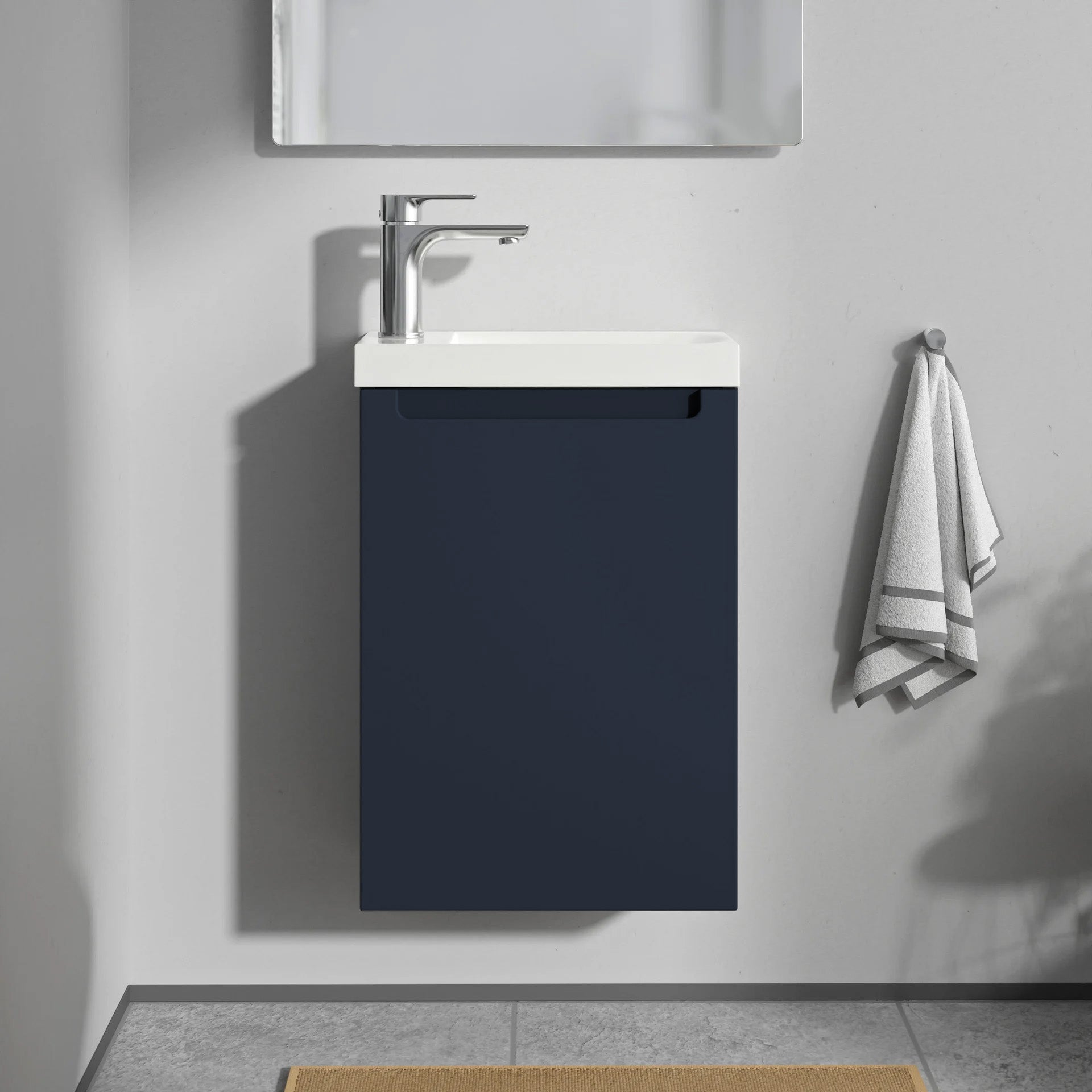Meuble de salle de bain VIREO 40 cm avec lavabo