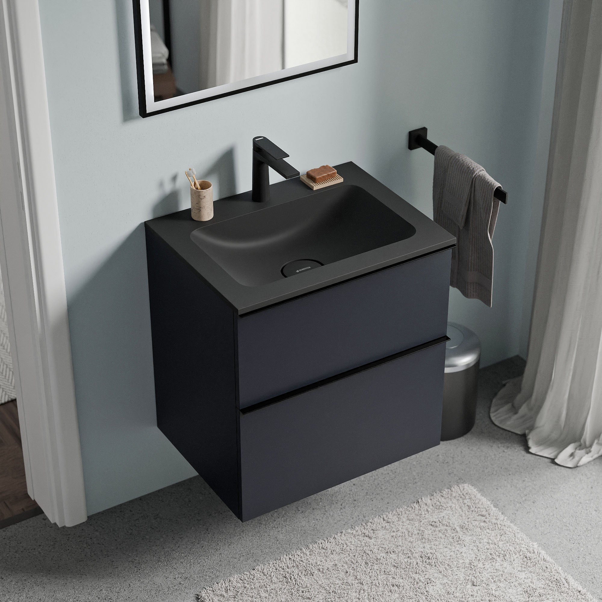 Meuble salle de bain LAVOA 60 cm
