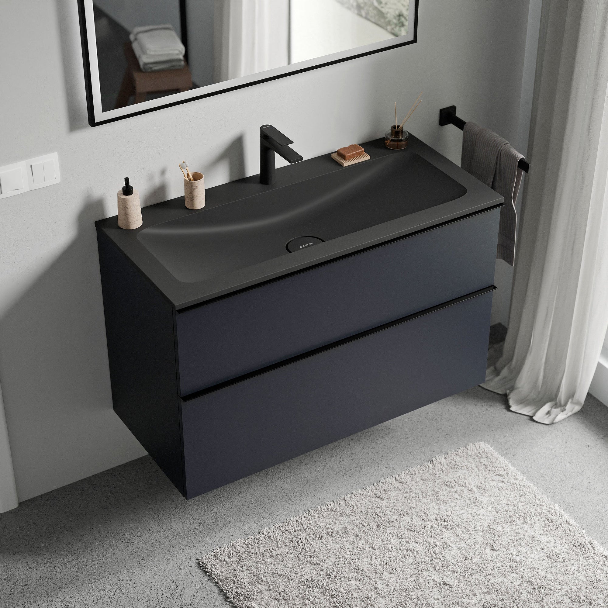 Meuble salle de bain LAVOA 80 cm
