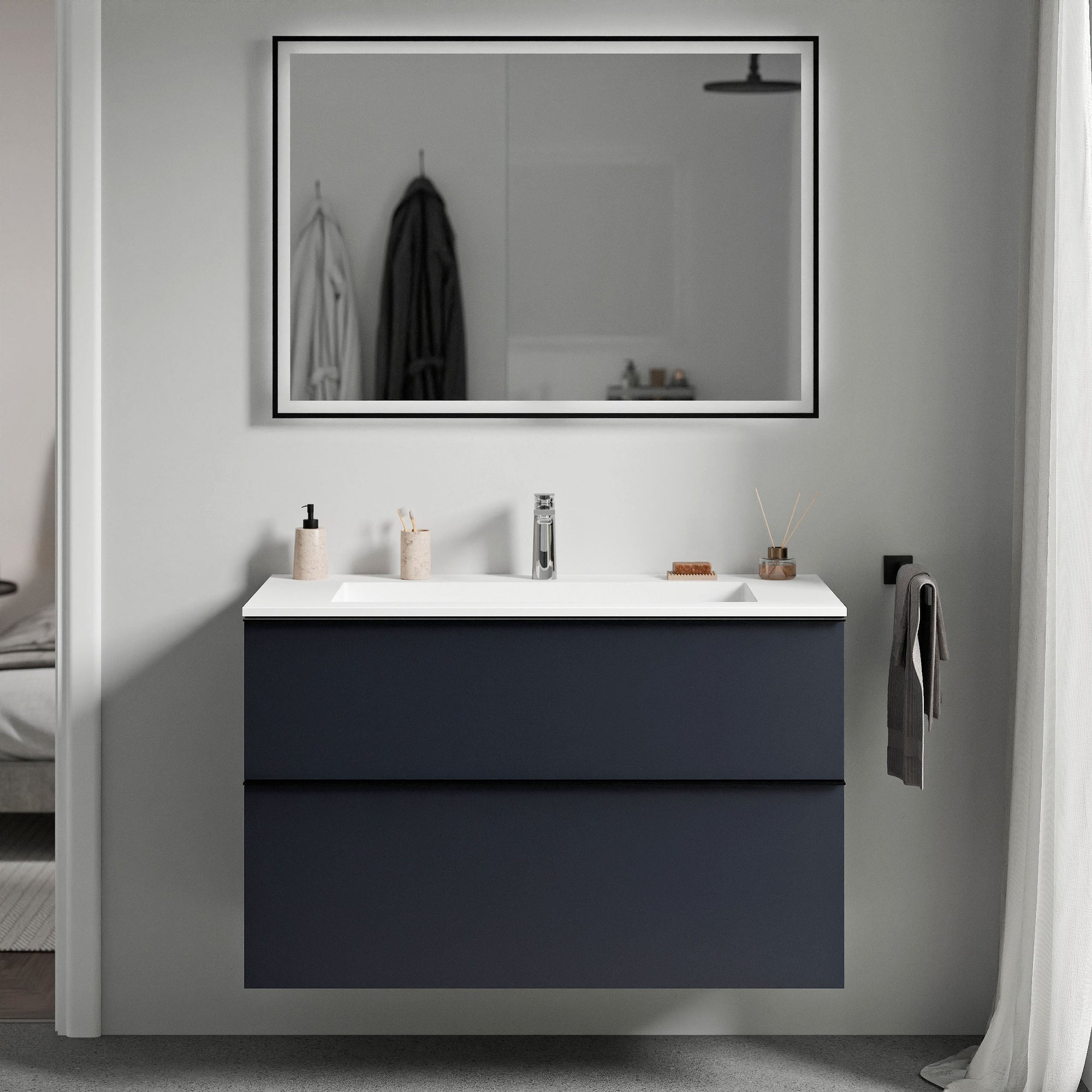 Meuble salle de bain LAVOA 100 cm