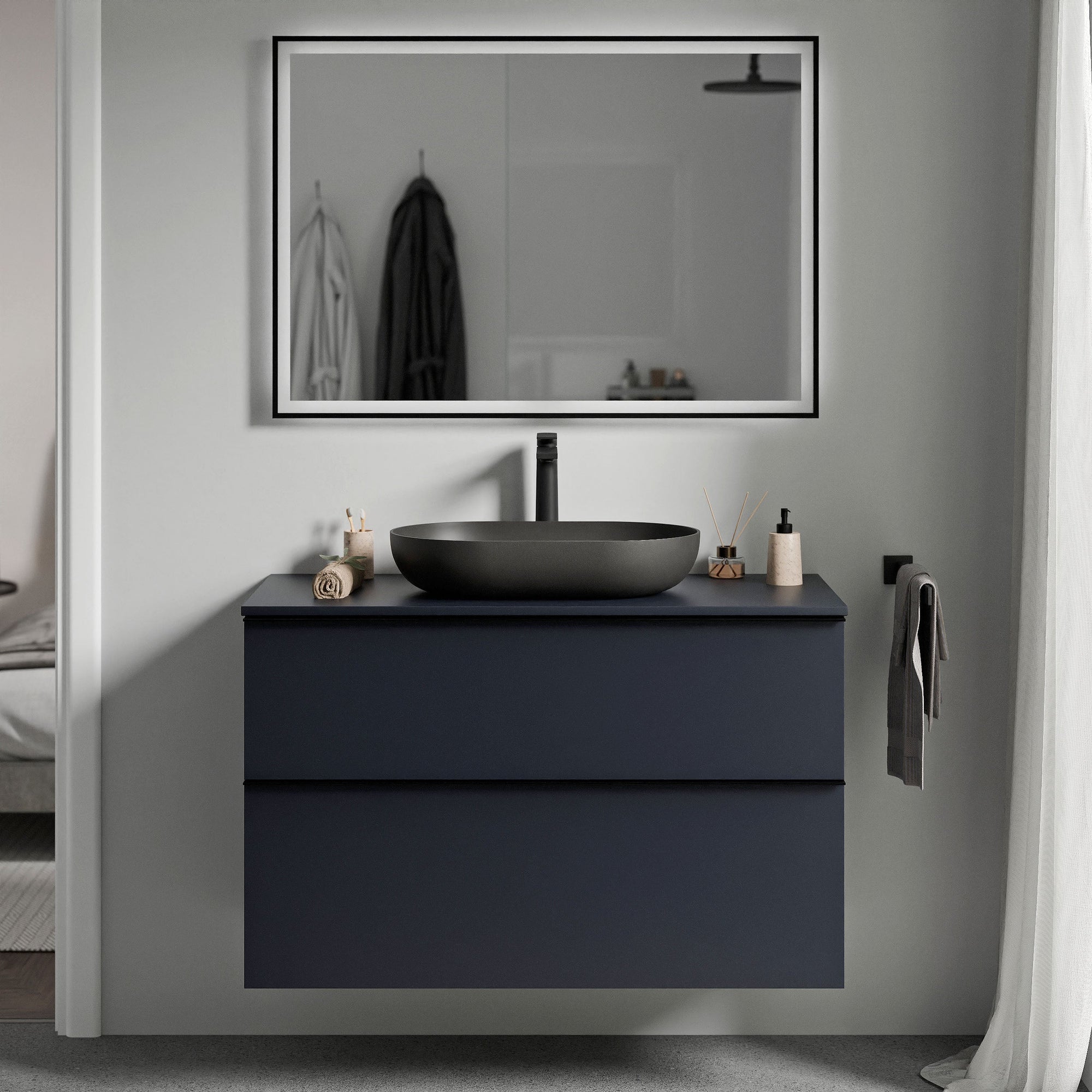 Meuble salle de bain LAVOA 80 cm