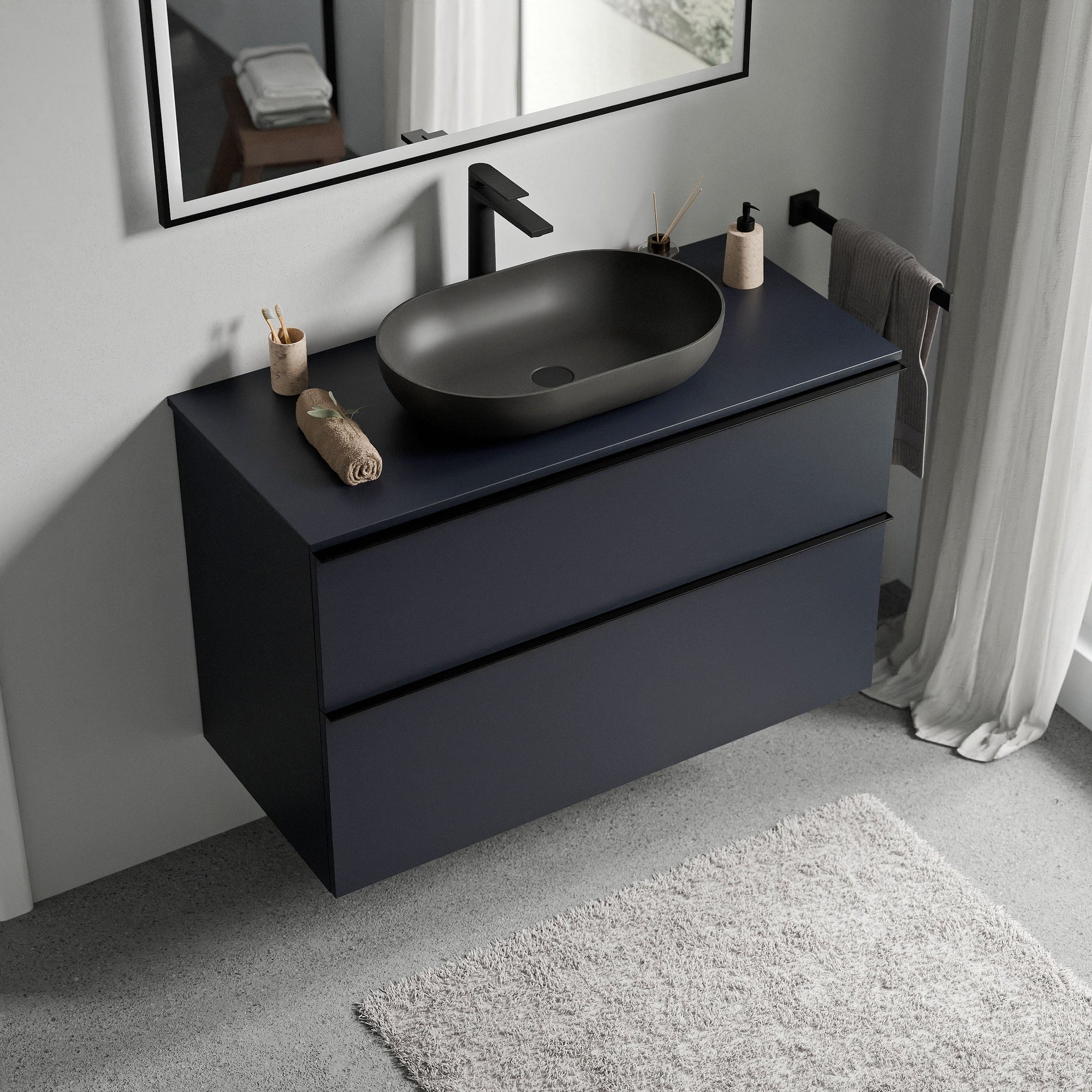 Meuble salle de bain LAVOA 80 cm