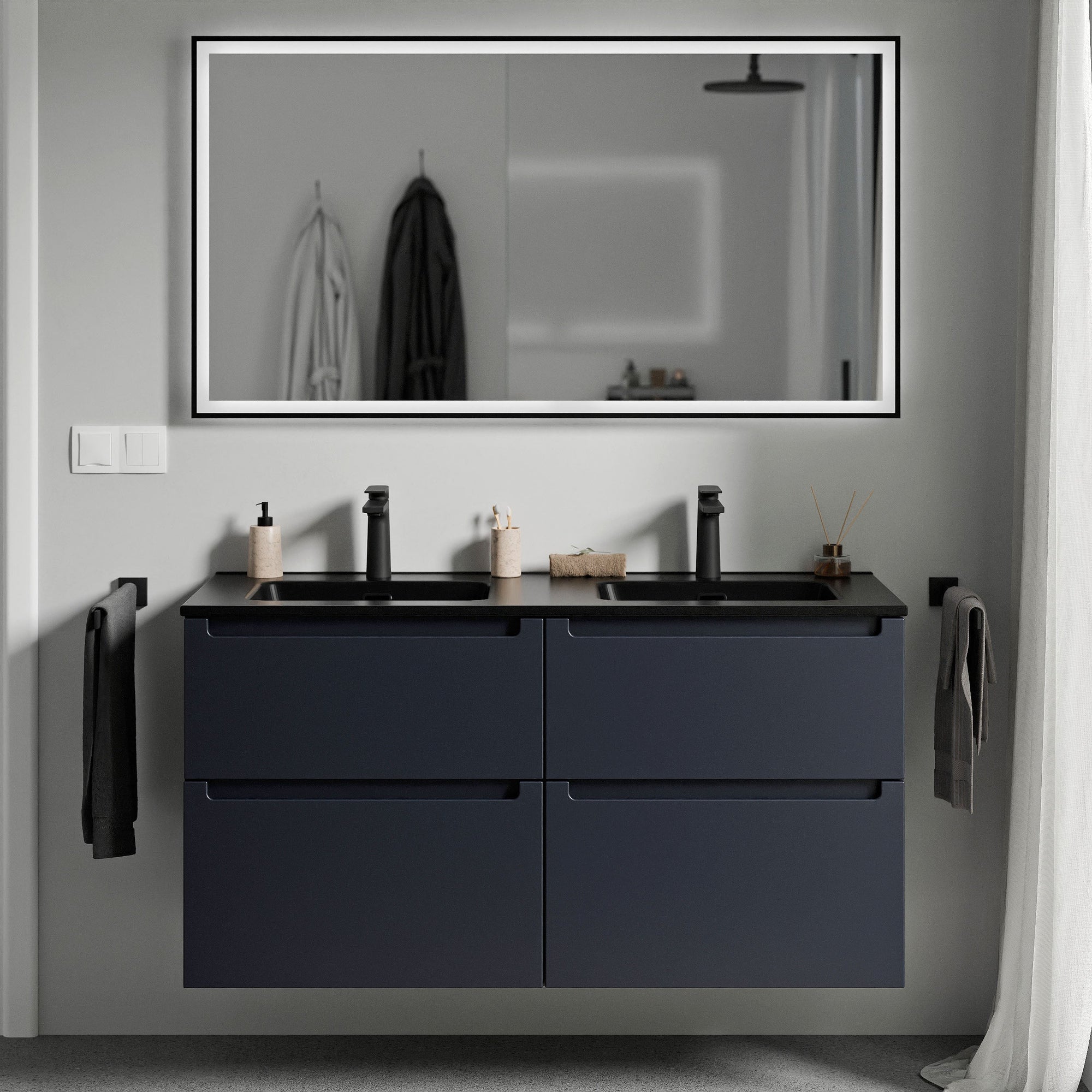 Meuble salle de bain VIREO 120 cm