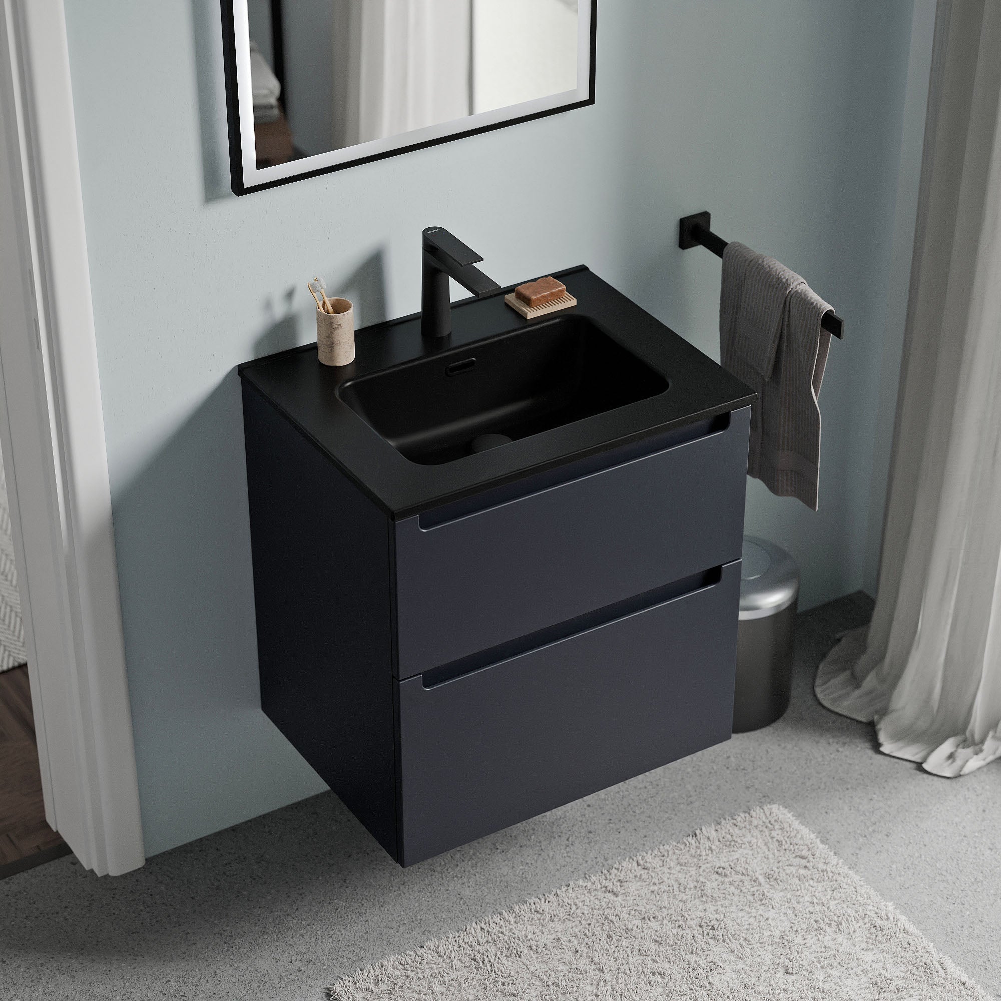 Meuble salle de bain VIREO 60 cm