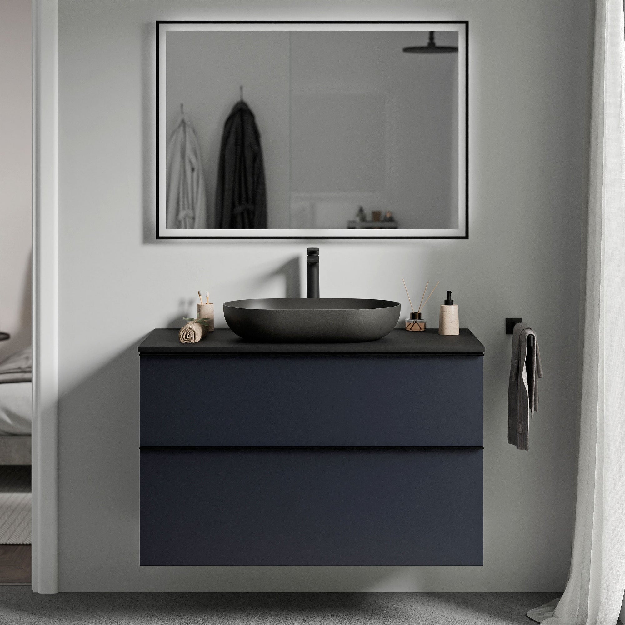 Meuble salle de bain LAVOA 100 cm