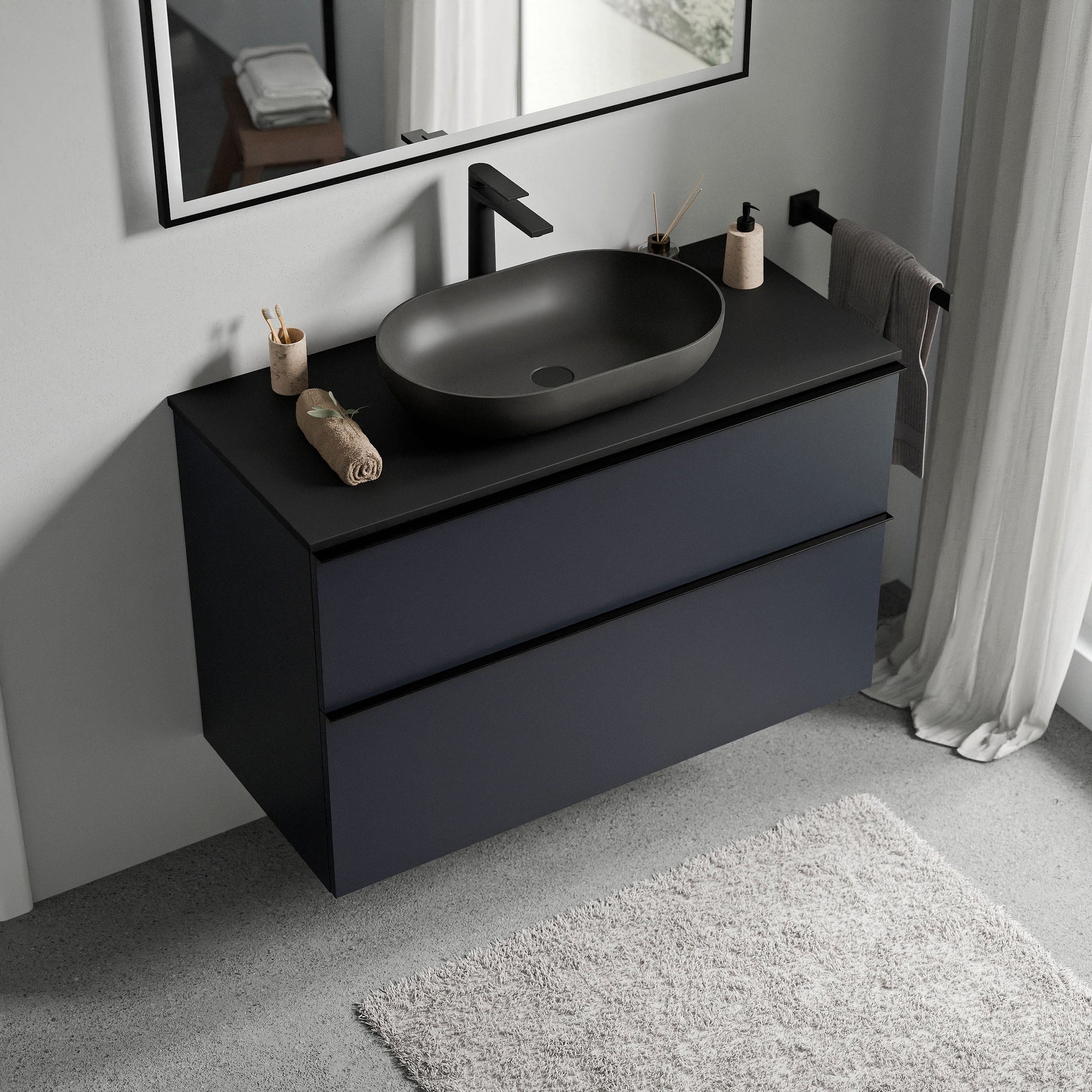 Meuble salle de bain LAVOA 80 cm