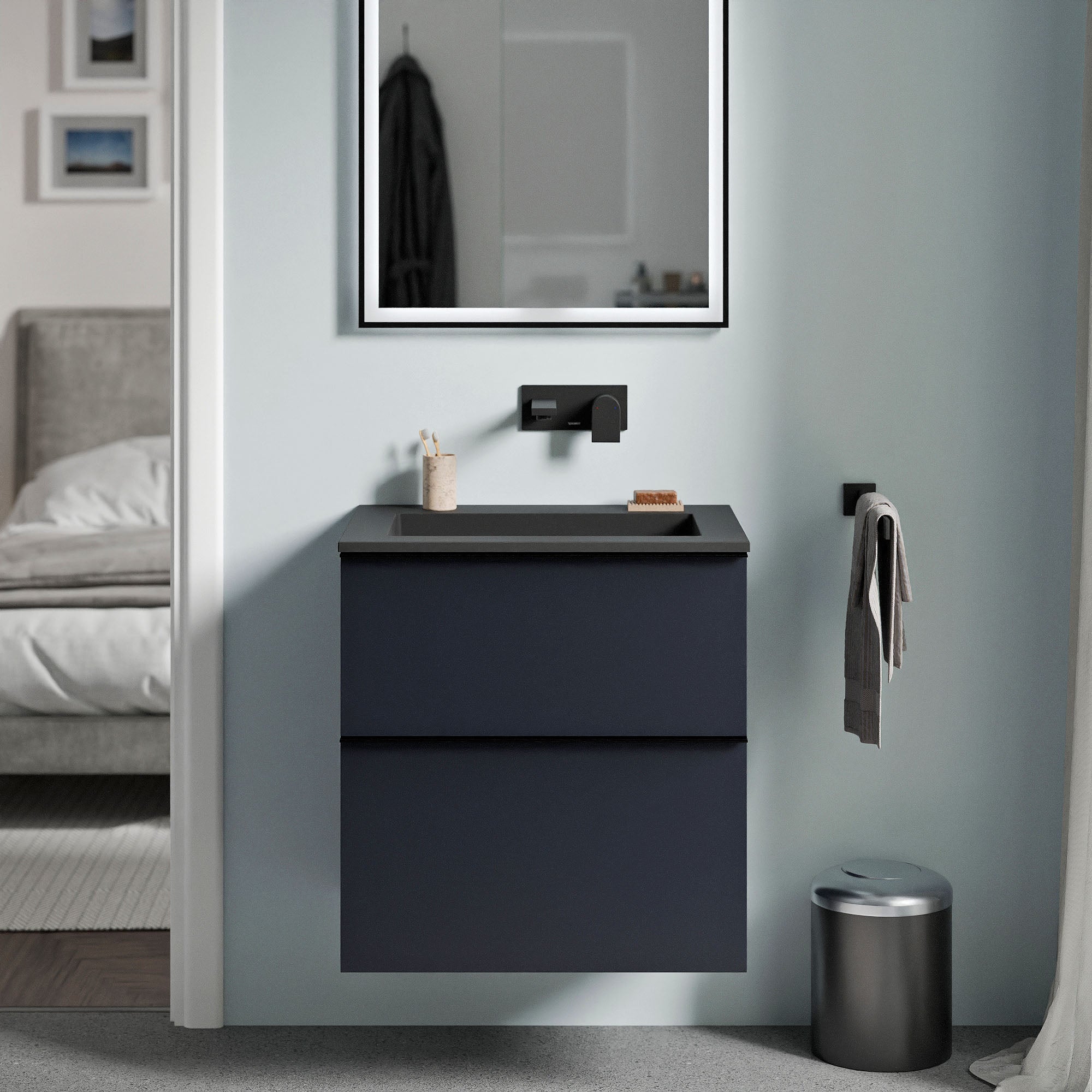 Meuble salle de bain LAVOA 60 cm