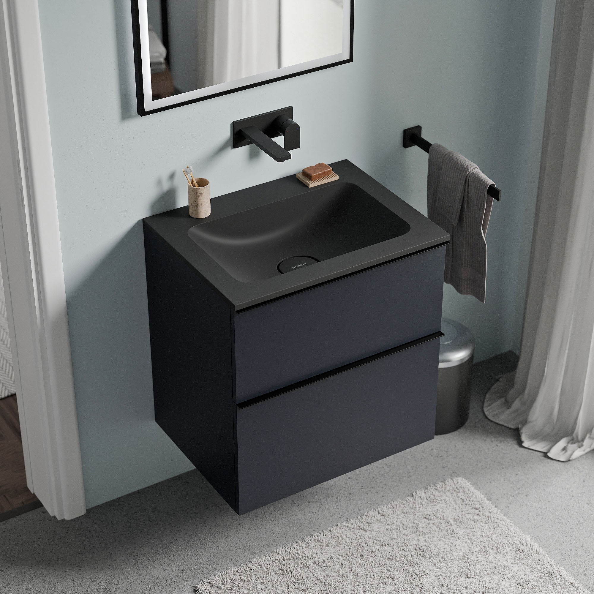 Meuble salle de bain LAVOA 60 cm