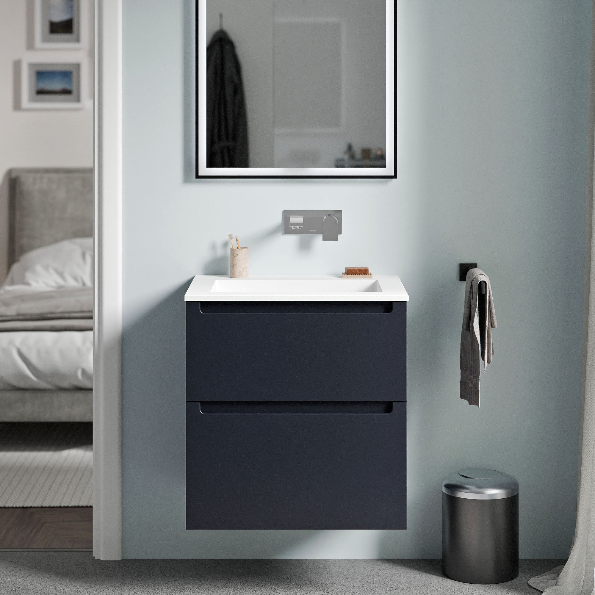 Meuble salle de bain VIREO 60 cm