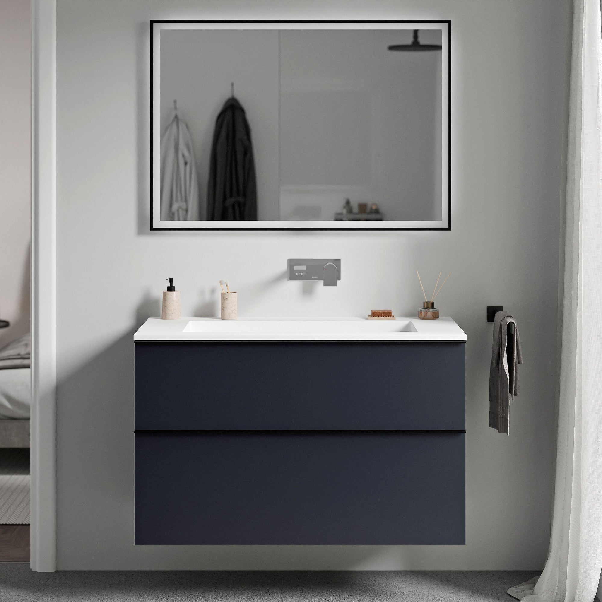 Meuble salle de bain LAVOA 100 cm