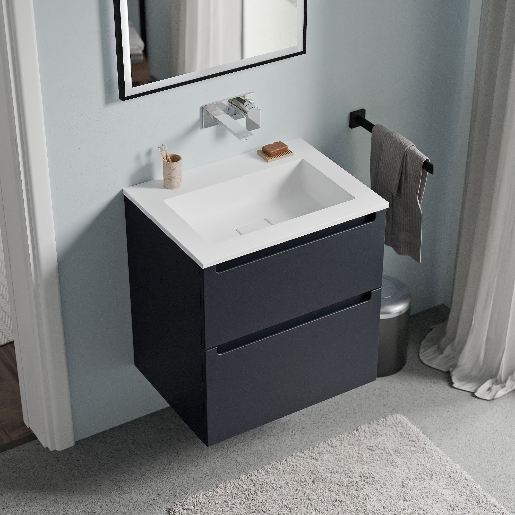 Meuble salle de bain VIREO 60 cm