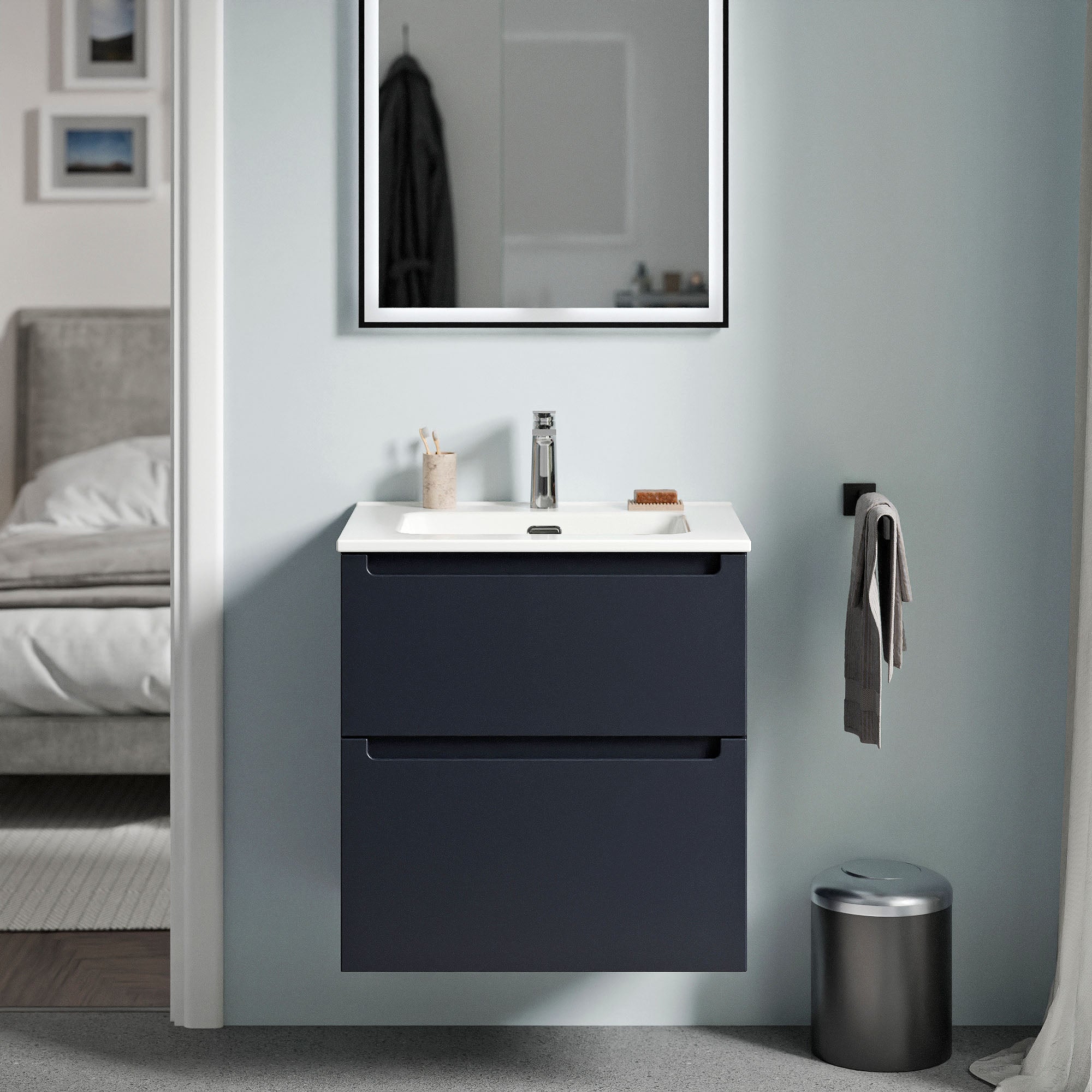 Meuble salle de bain VIREO 60 cm