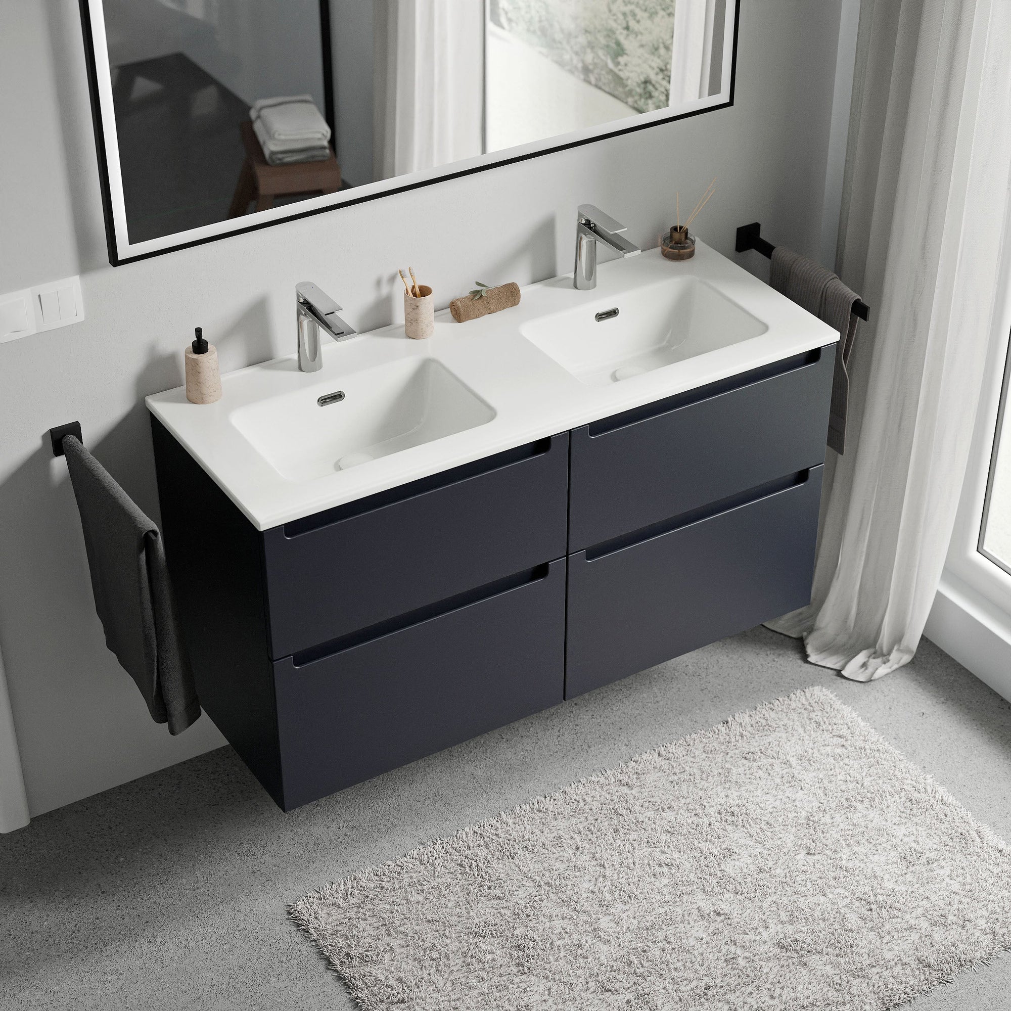 Meuble salle de bain VIREO 120 cm