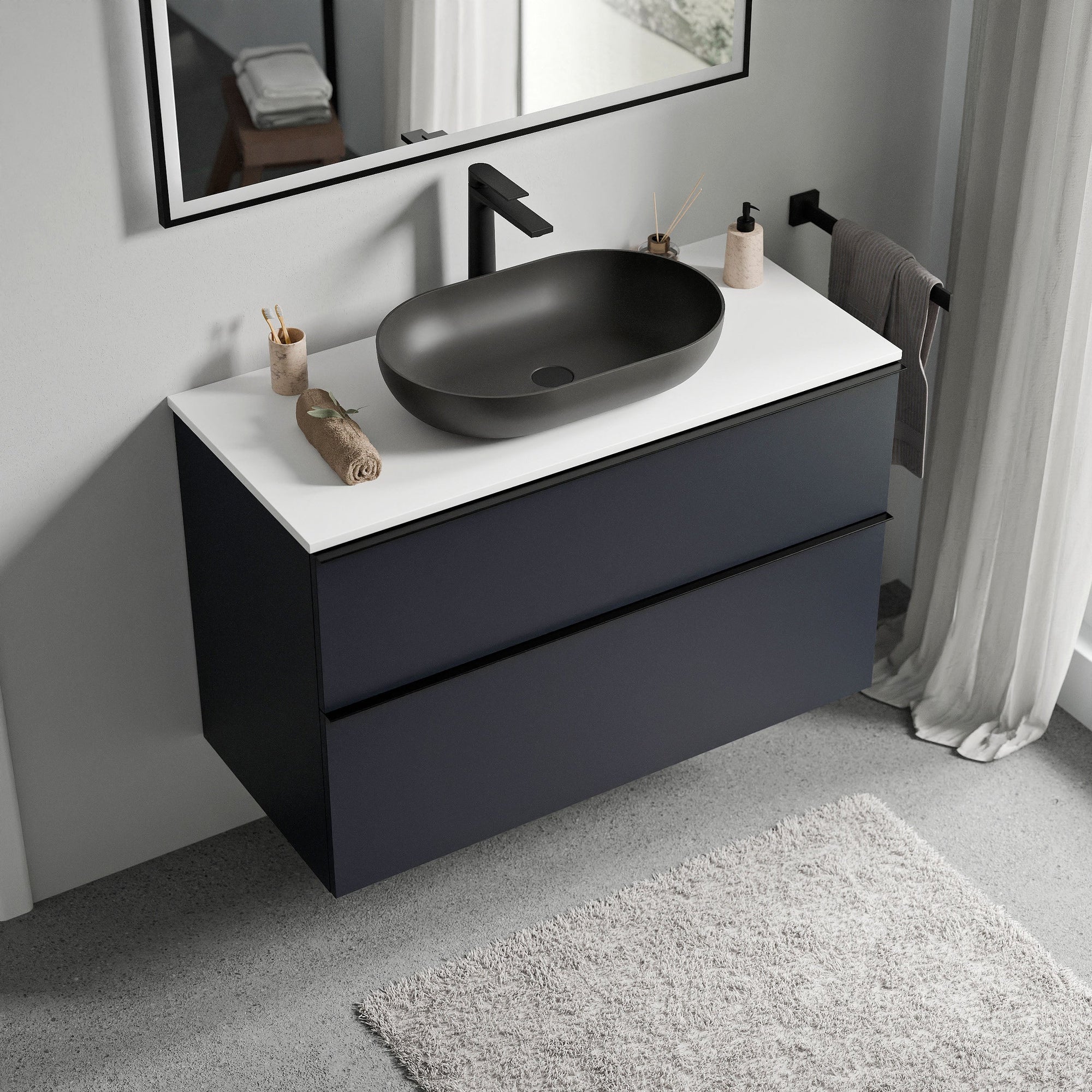 Meuble salle de bain LAVOA 80 cm