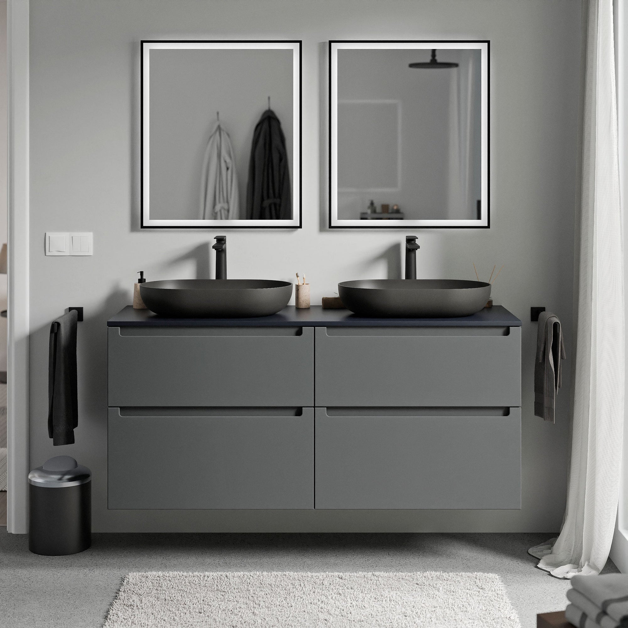 Meuble salle de bain VIREO 120 cm