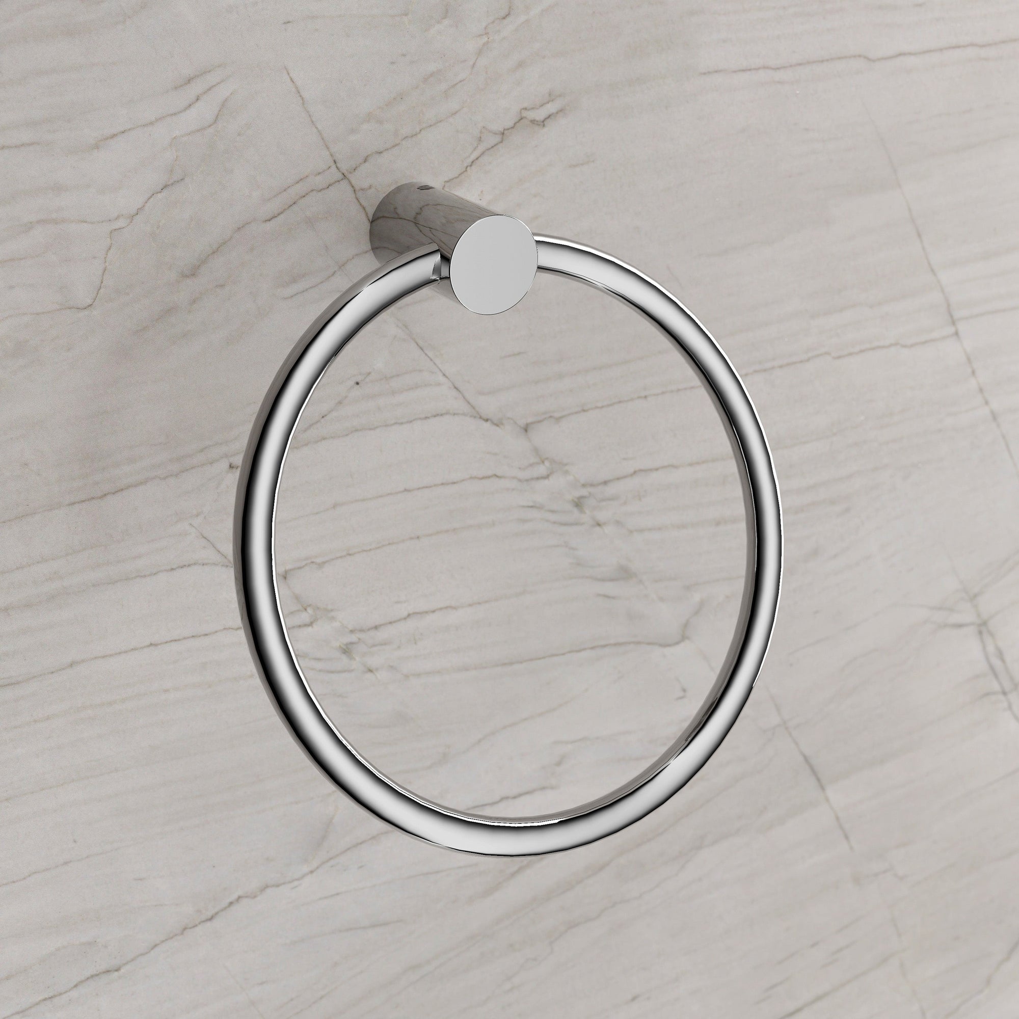 Anneau porte-serviettes OLA - Inox - env. 18 x 10 cm - Rond - couleur au choix