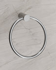 Anneau porte-serviettes OLA - Inox - env. 18 x 10 cm - Rond - couleur au choix
