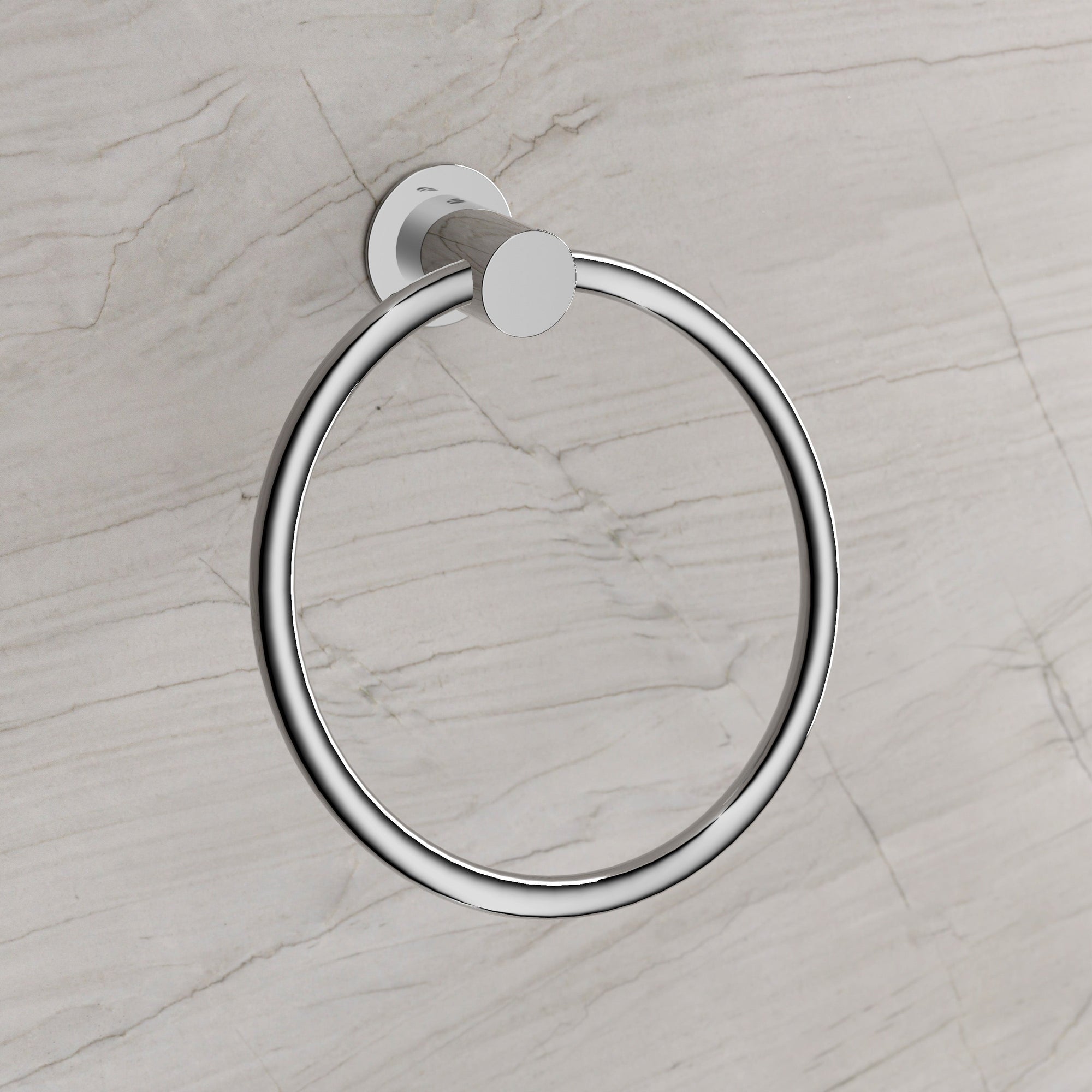 Anneau porte-serviettes OLA - Inox - env. 18 x 10 cm - Rond - couleur au choix