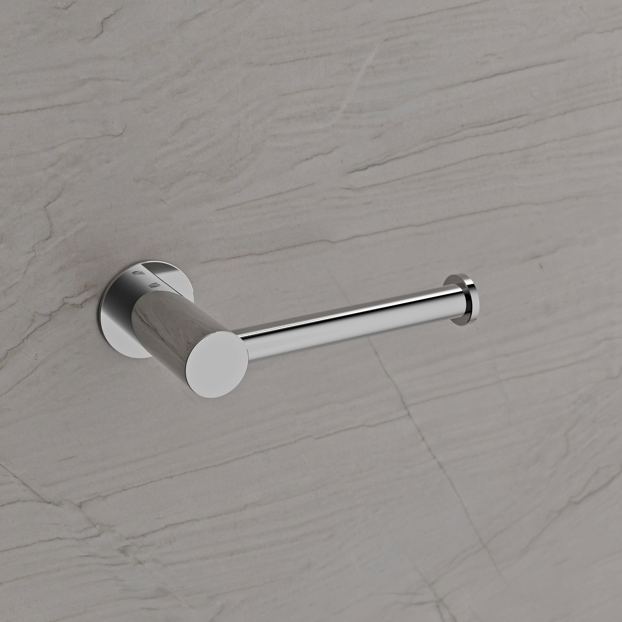 Porte-papier toilette OLA - Inox - env. 15,5 x 8,5 cm - Rond - couleur au choix