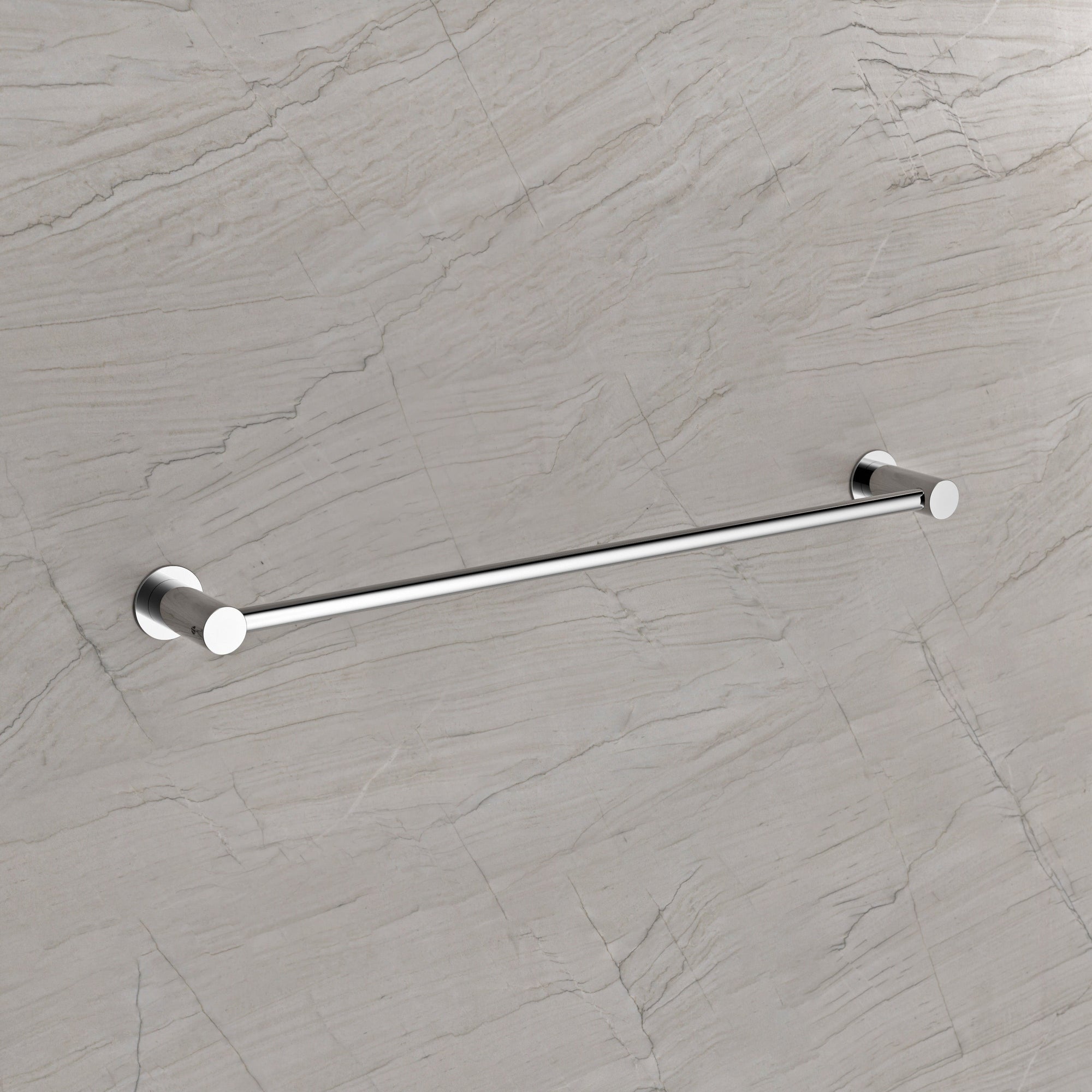 Porte-serviettes OLA - Inox - env. 62 x 7,5 cm - design rond - couleur au choix