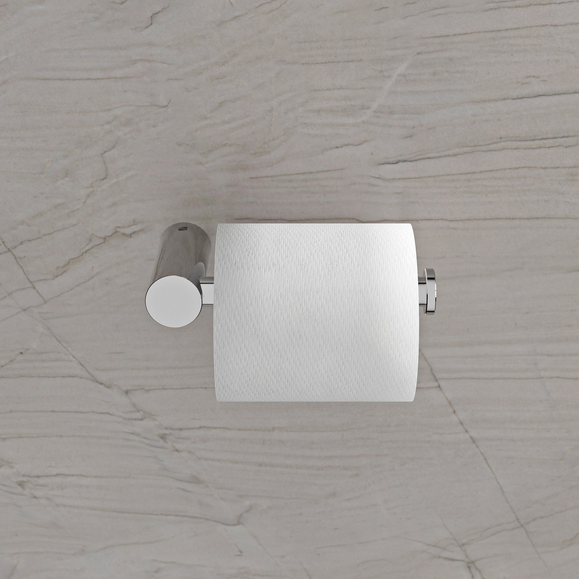 Porte-papier toilette OLA - Inox - env. 15,5 x 8,5 cm - Rond - couleur au choix