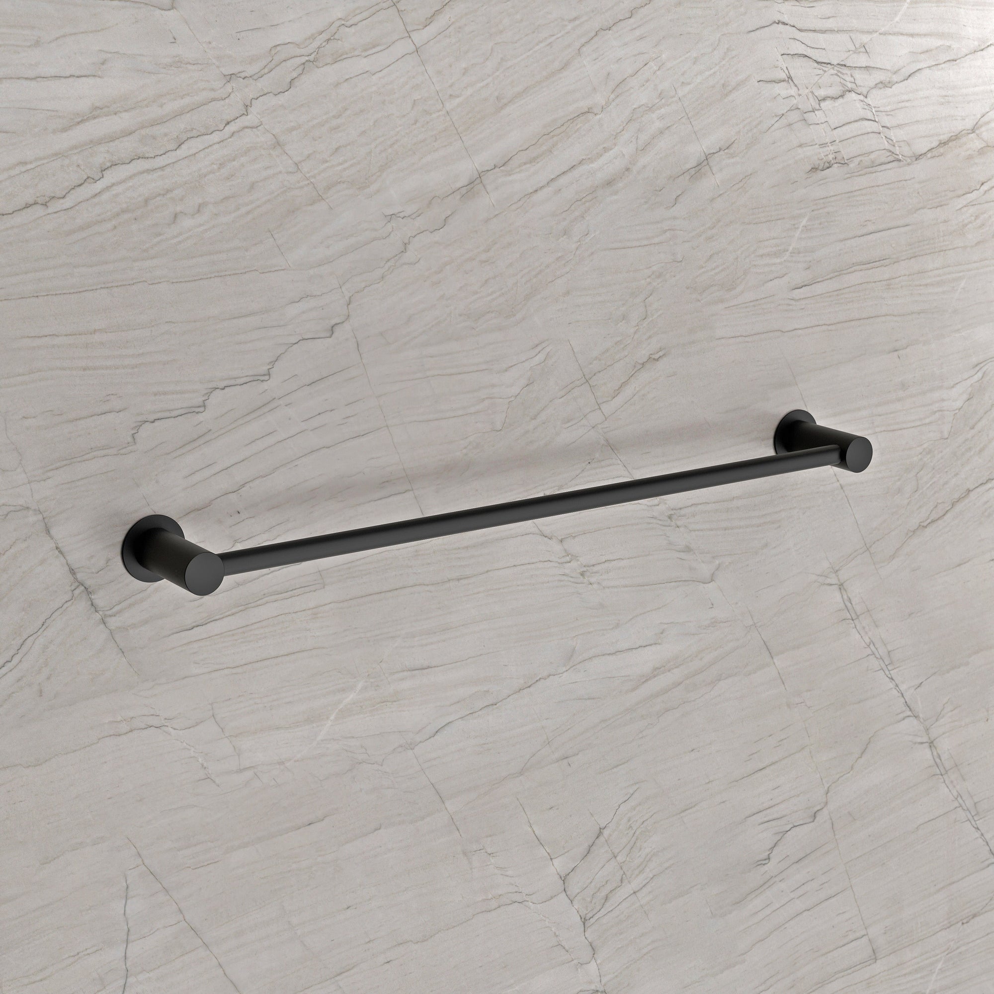 Porte-serviettes OLA - Inox - env. 62 x 7,5 cm - design rond - couleur au choix