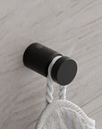 Crochet porte-seviettes OLA - Acier inoxydable - 3,5 x 3,65 cm - Rond - Lot de 2 - couleur au choix
