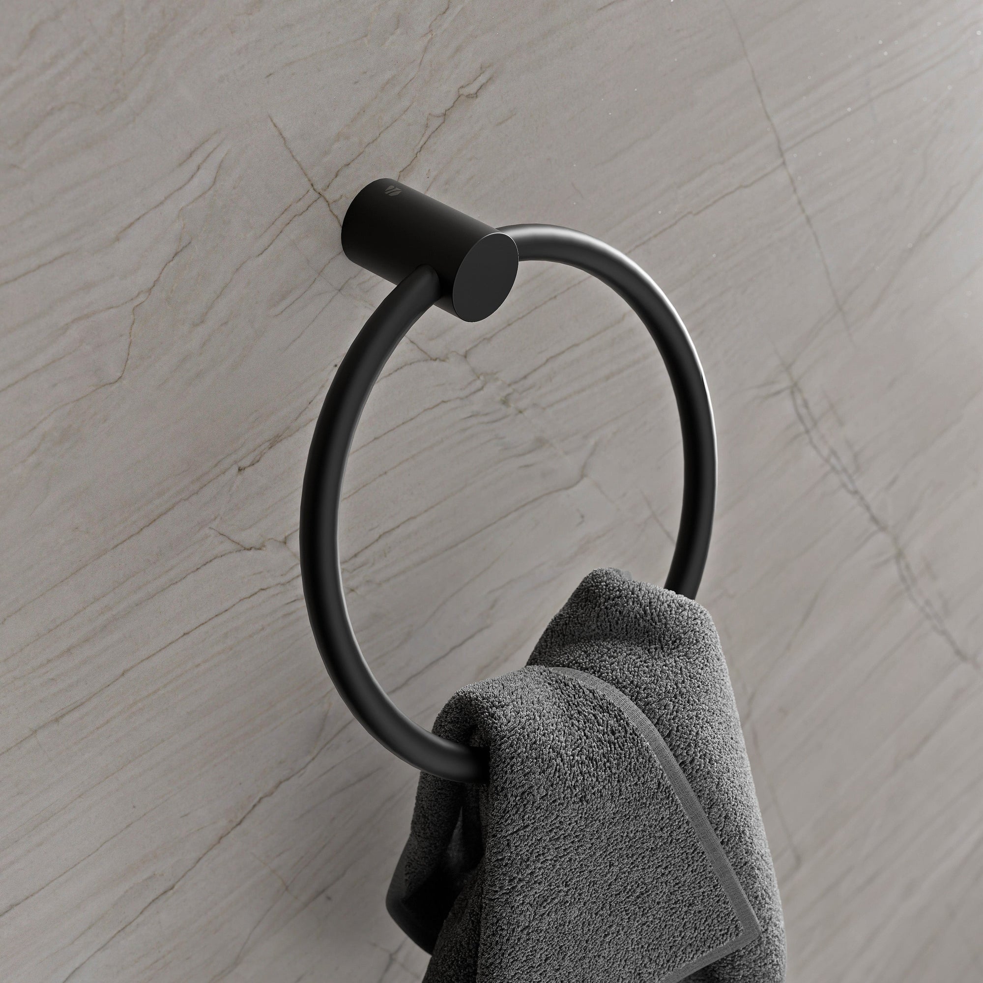 Anneau porte-serviettes OLA - Inox - env. 18 x 10 cm - Rond - couleur au choix