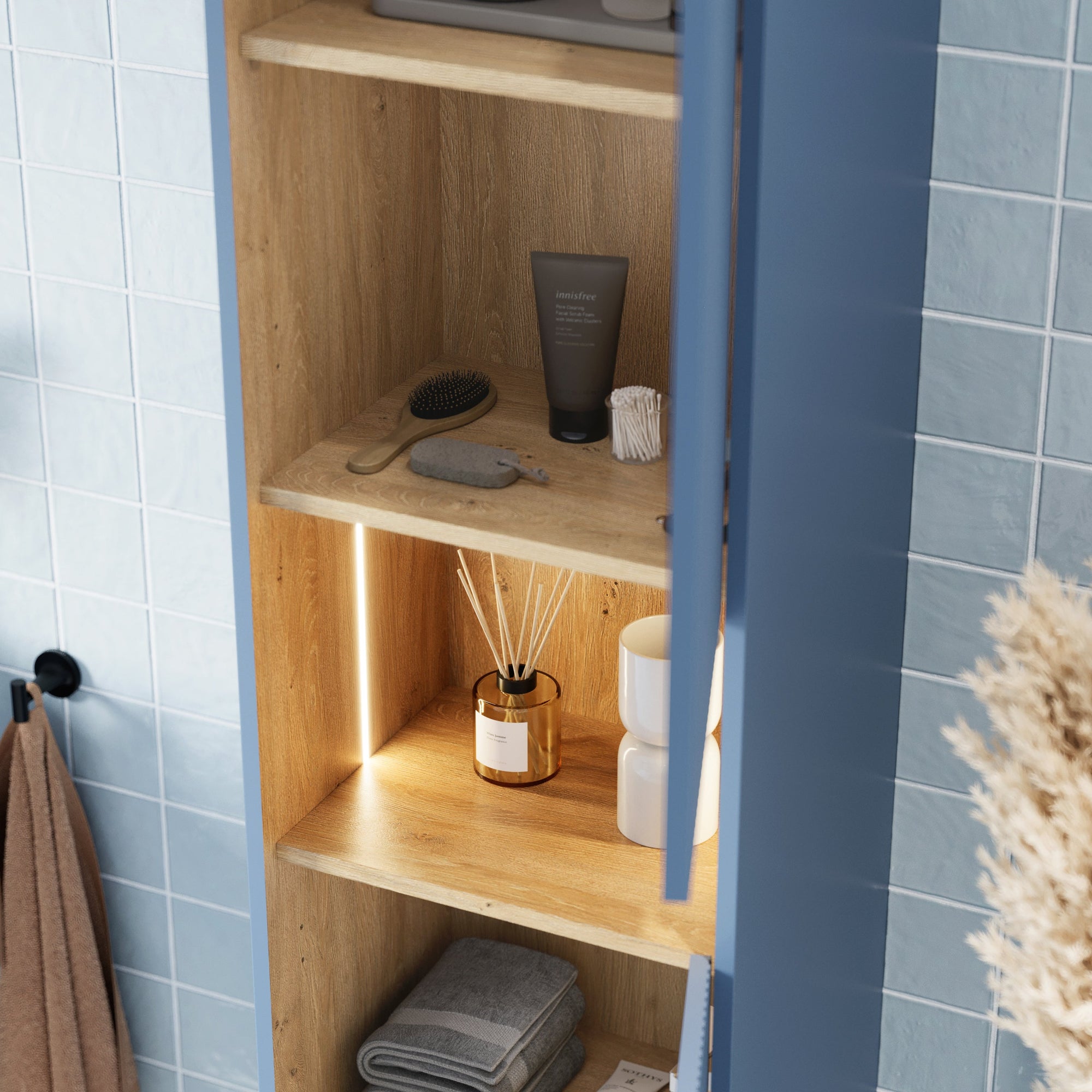 Ensemble meubles salle de bain BELDIVO 80 cm
